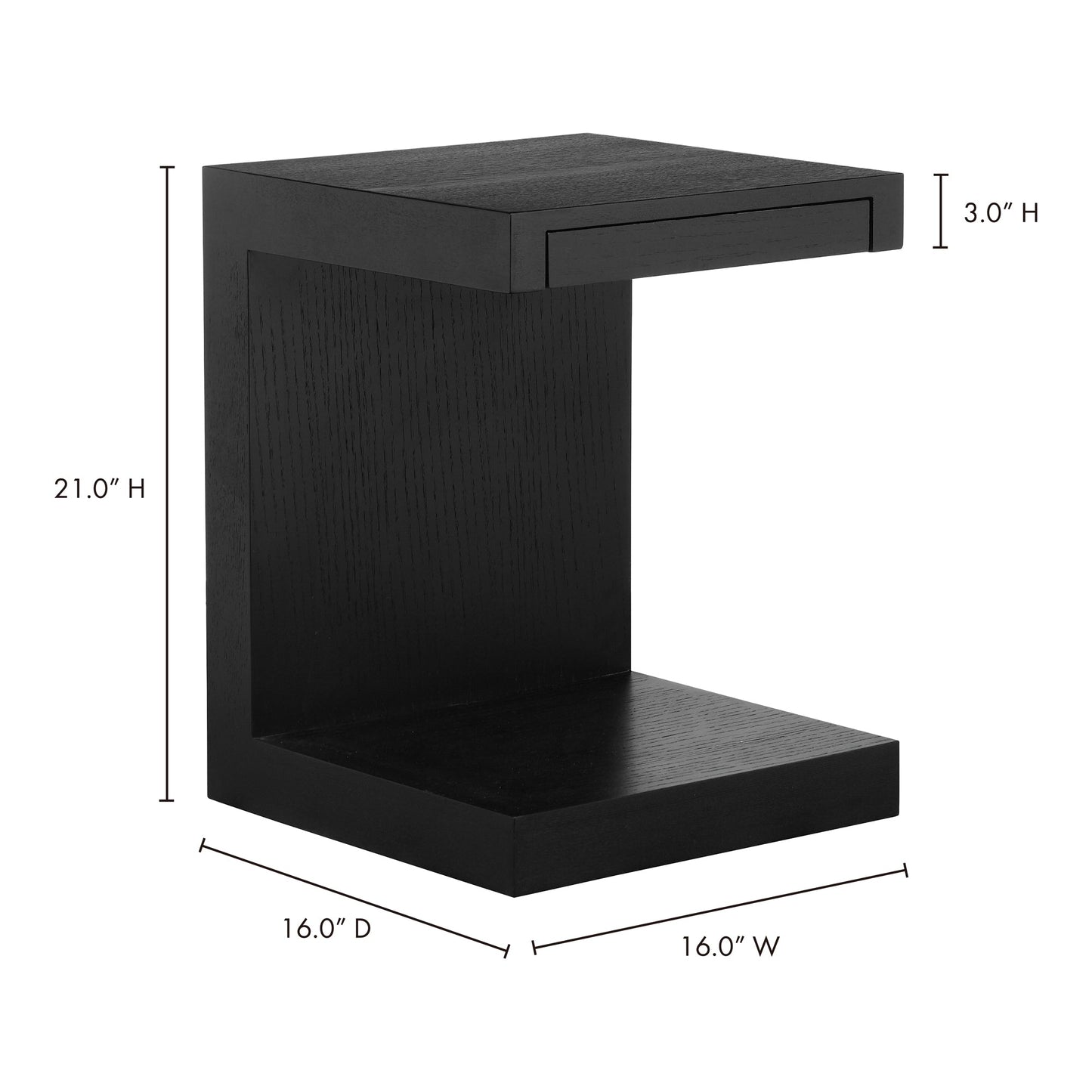 ZIO SIDETABLE BLACK OAK-7