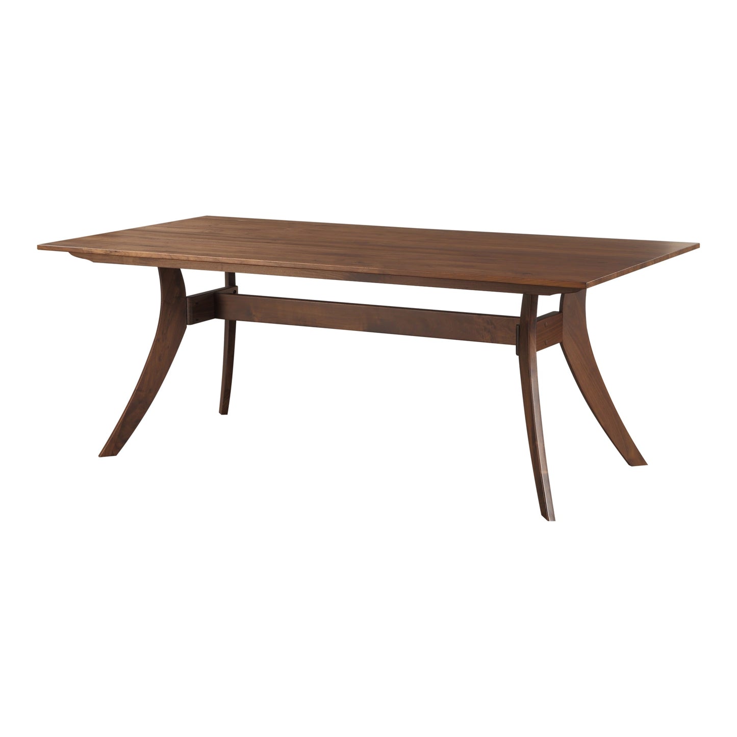 FLORENCE RECTANGULAR DINING TABLE SMALL WALNUT-1