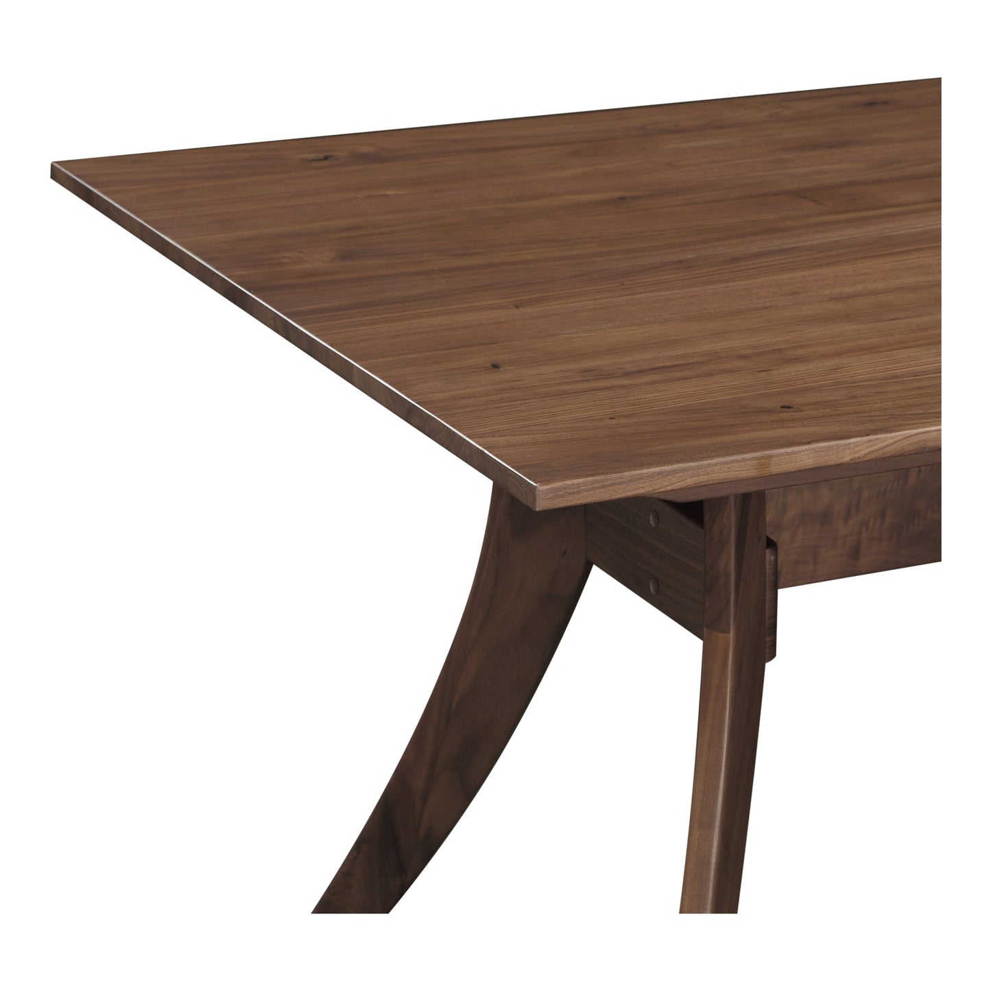 FLORENCE RECTANGULAR DINING TABLE SMALL WALNUT-2