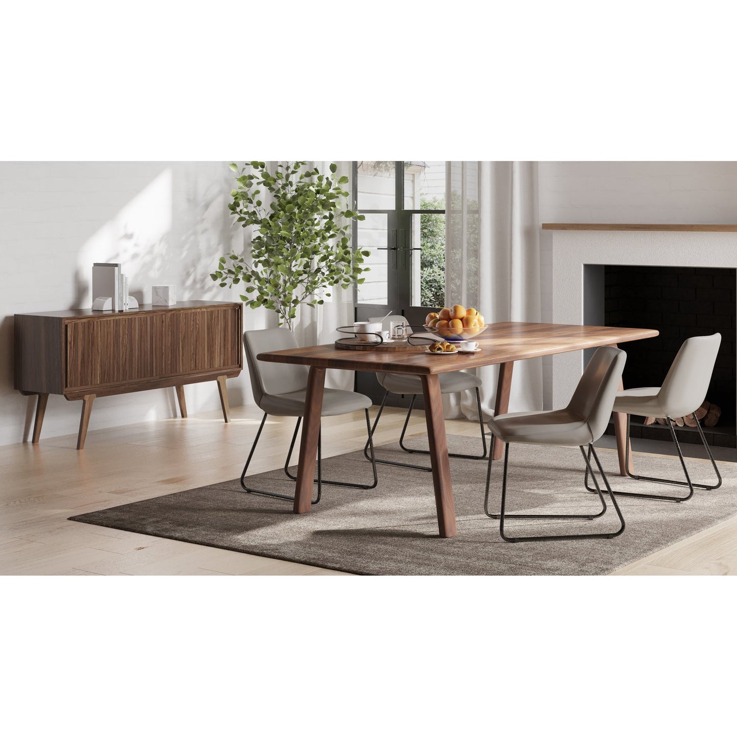 MALIBU DINING TABLE WALNUT-13