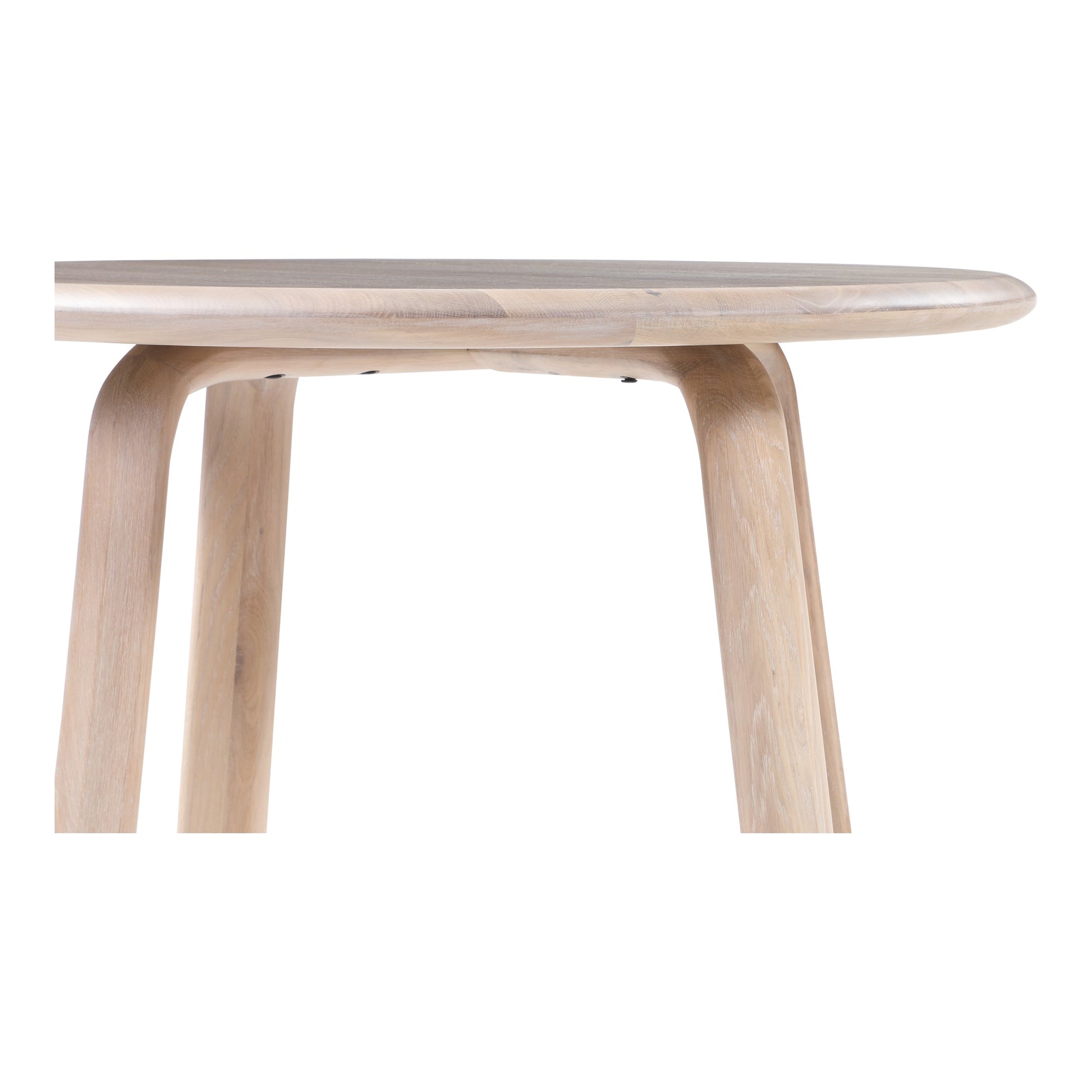 MALIBU ROUND DINING TABLE  WHITE OAK-2