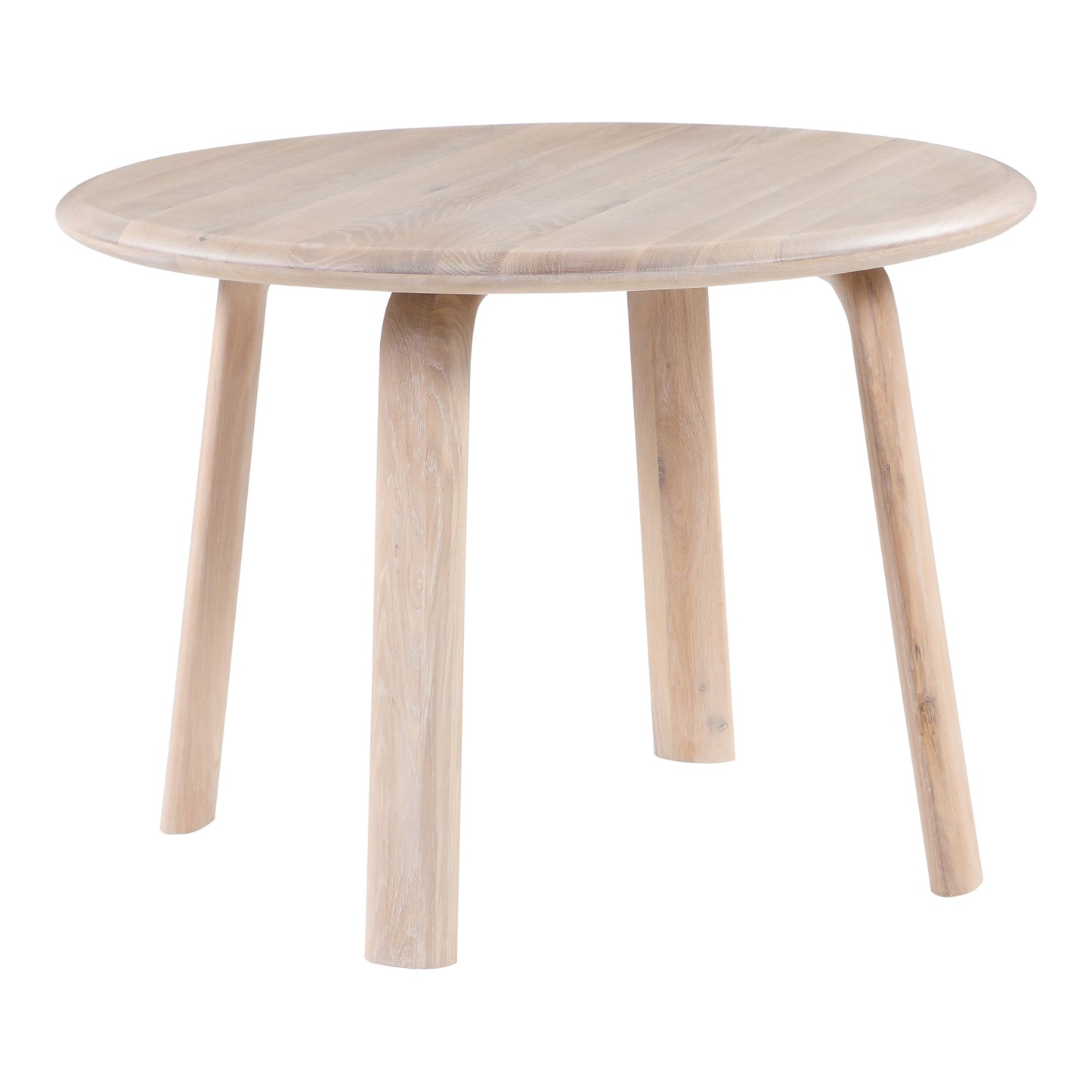 MALIBU ROUND DINING TABLE  WHITE OAK-0