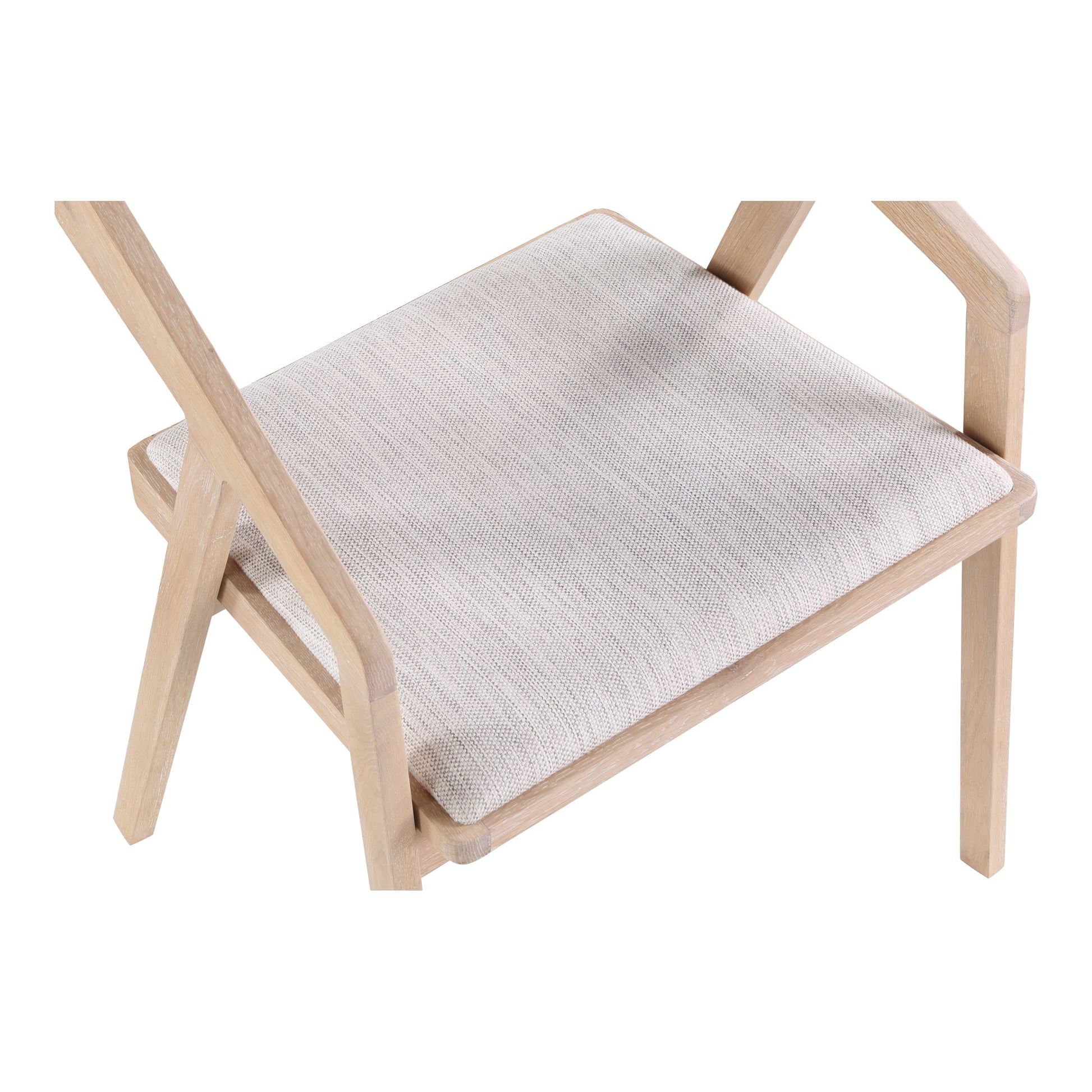 PADMA OAK ARM CHAIR LIGHT GREY-4