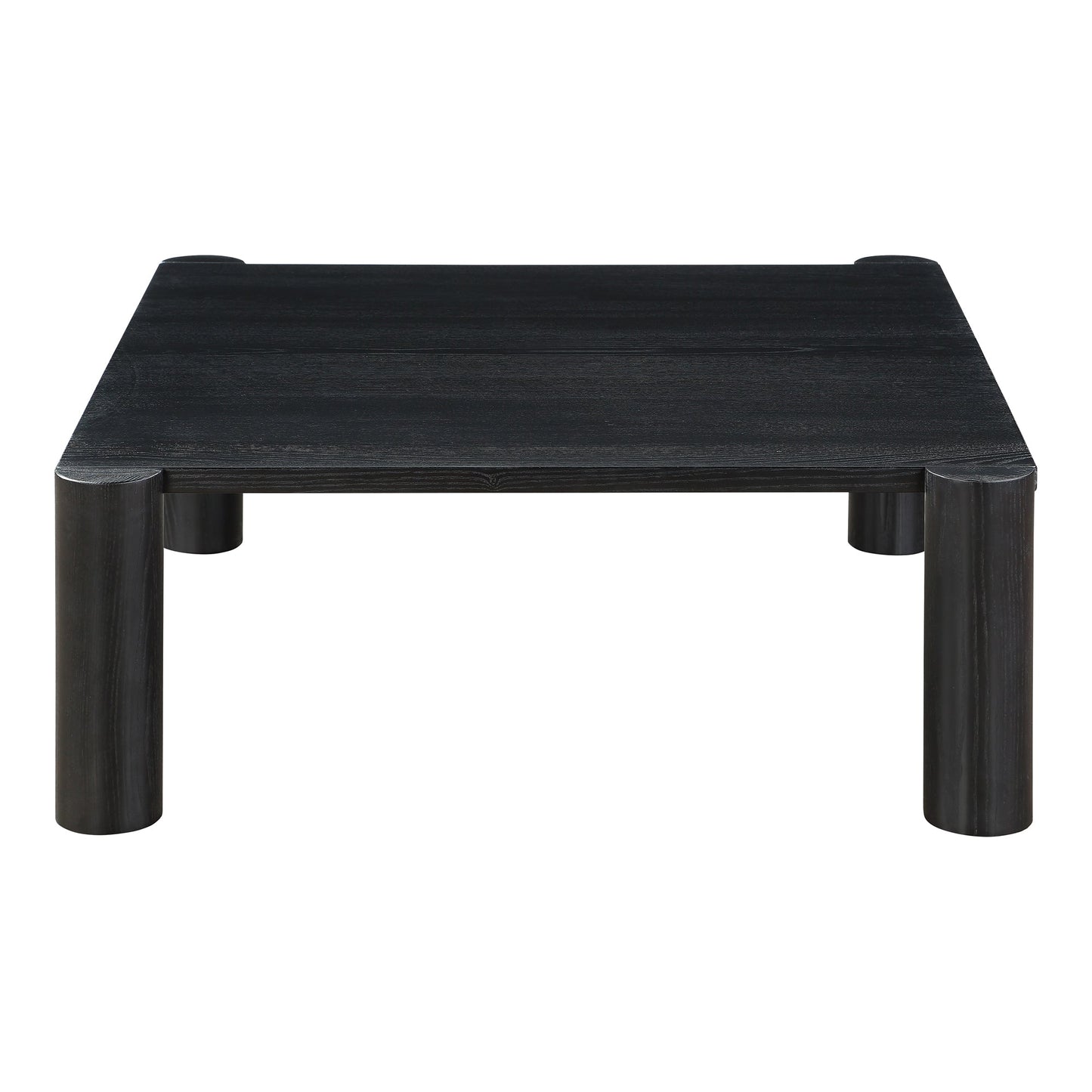 POST COFFEE TABLE BLACK OAK-1