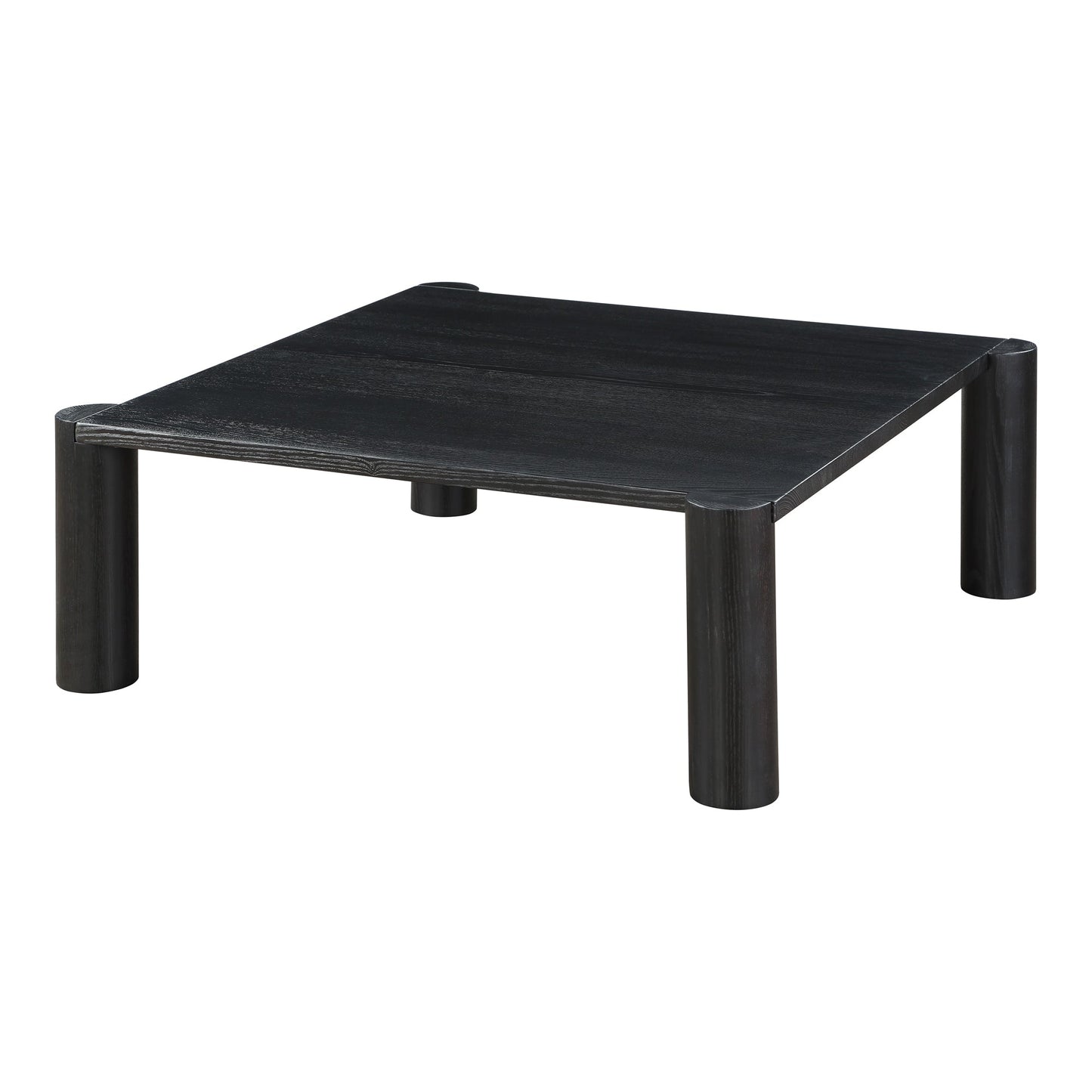 POST COFFEE TABLE BLACK OAK-2