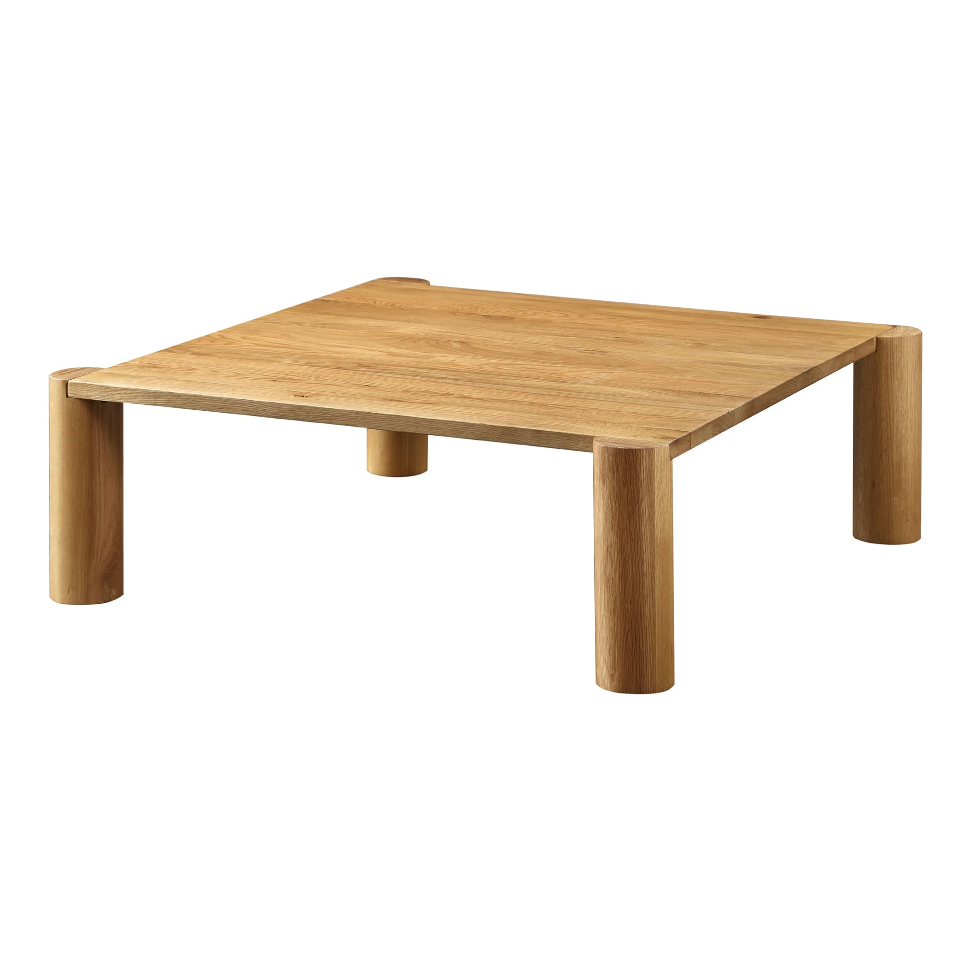 POST COFFEE TABLE WHITE OAK-2