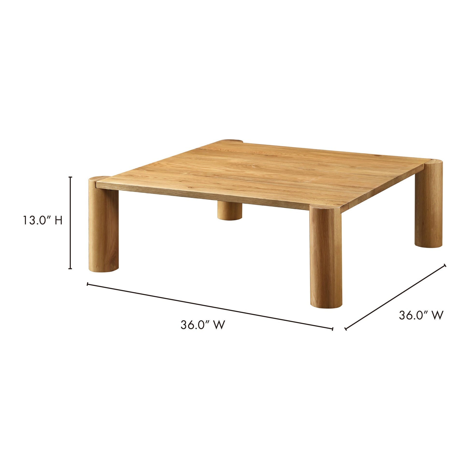 POST COFFEE TABLE WHITE OAK-15