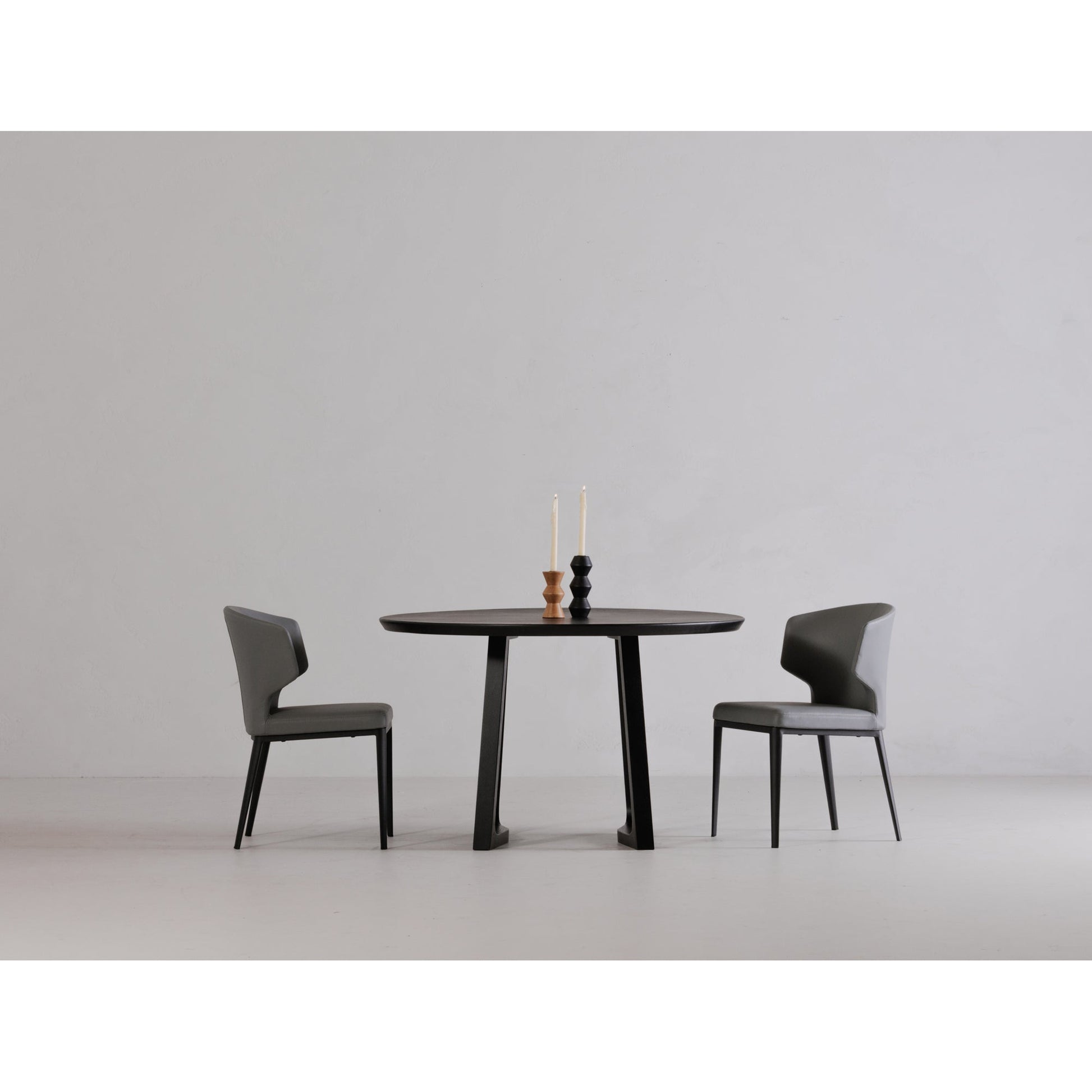 SILAS ROUND DINING TABLE BLACK ASH-6