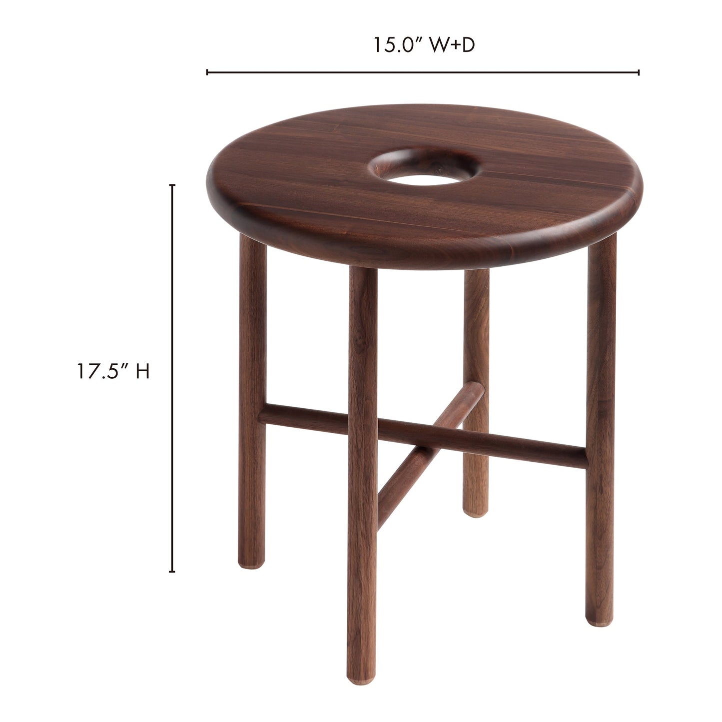 *NAMBA WALNUT STOOL-6