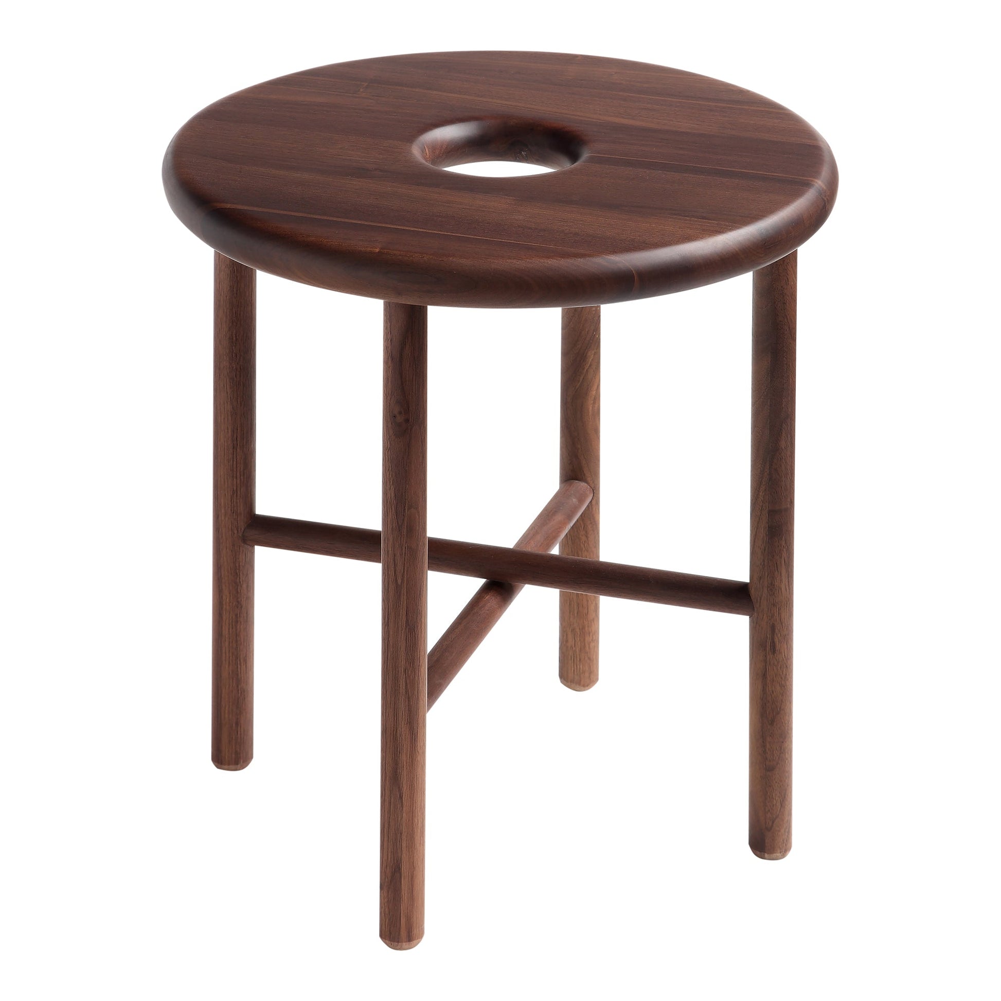 *NAMBA WALNUT STOOL-0