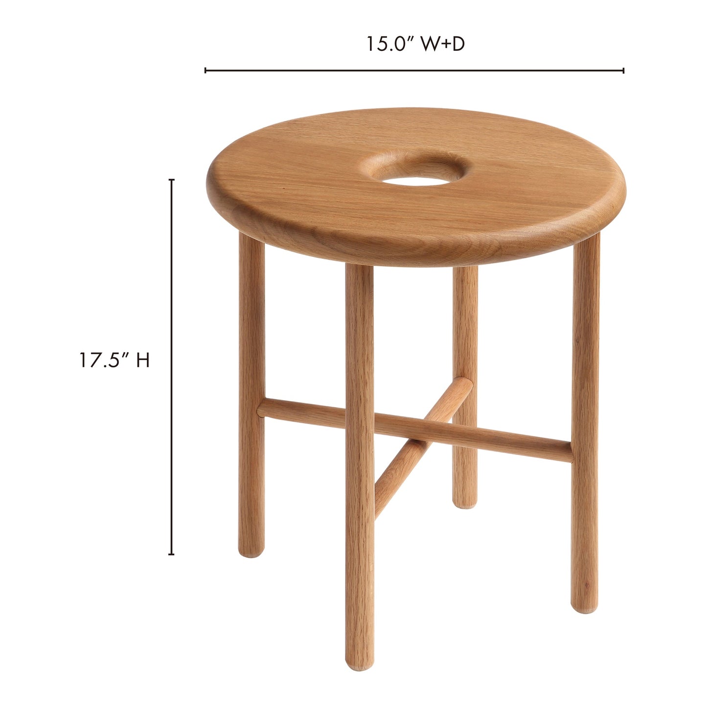 *NAMBA OAK STOOL-5