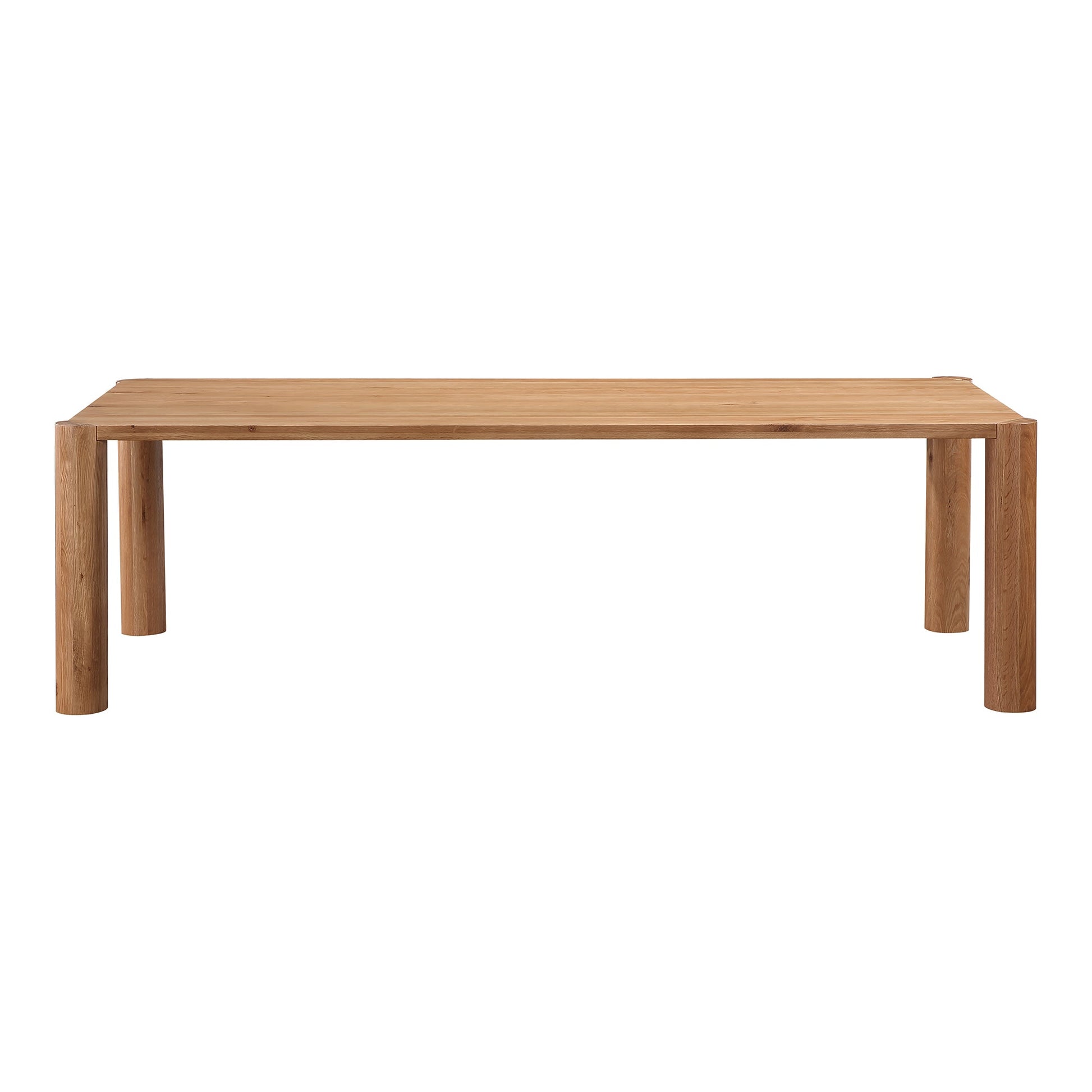 POST DINING TABLE LARGE OAK NATURAL-0