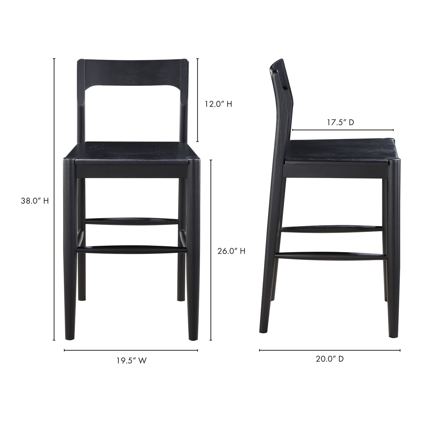 OWING COUNTER STOOL BLACK-6