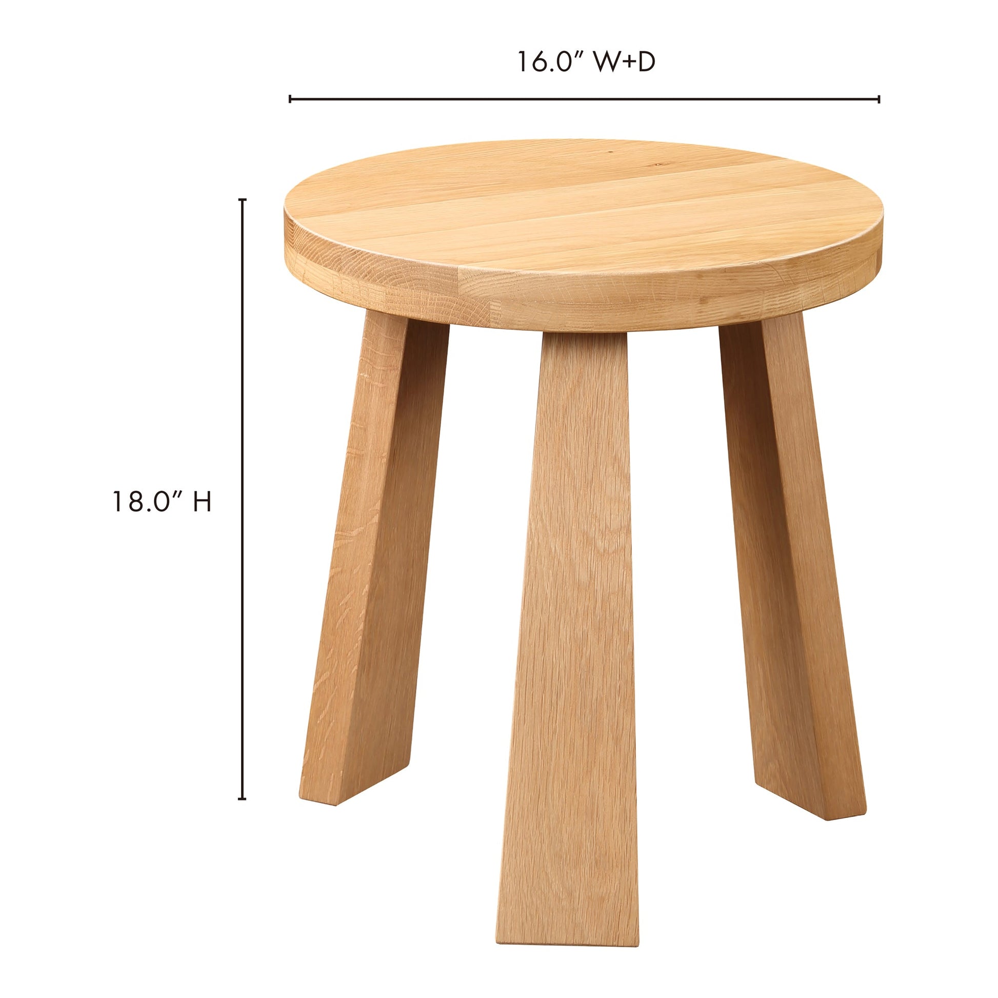 LUND STOOL OAK-5