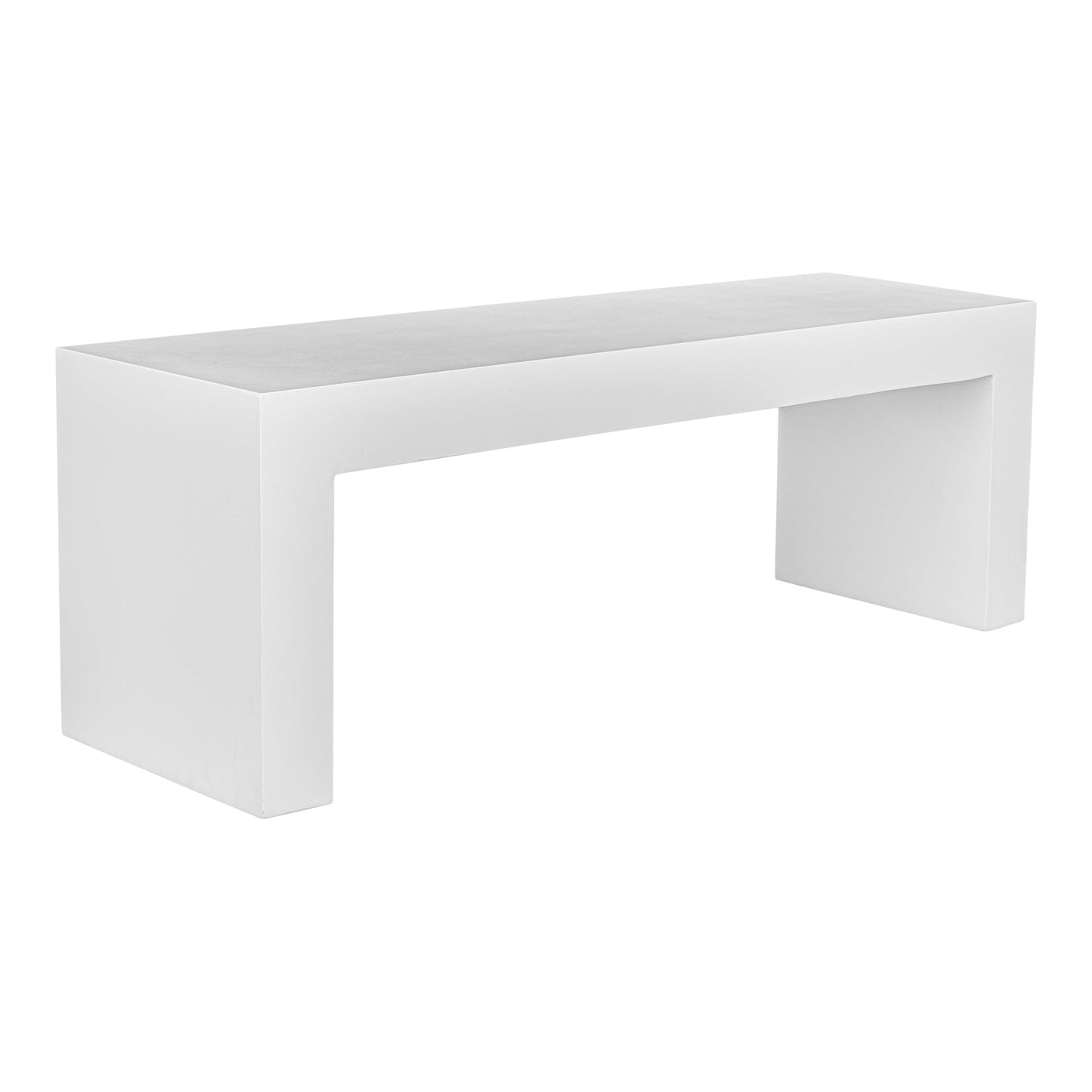 LAZARUS OUTDOOR BENCH WHITE-1