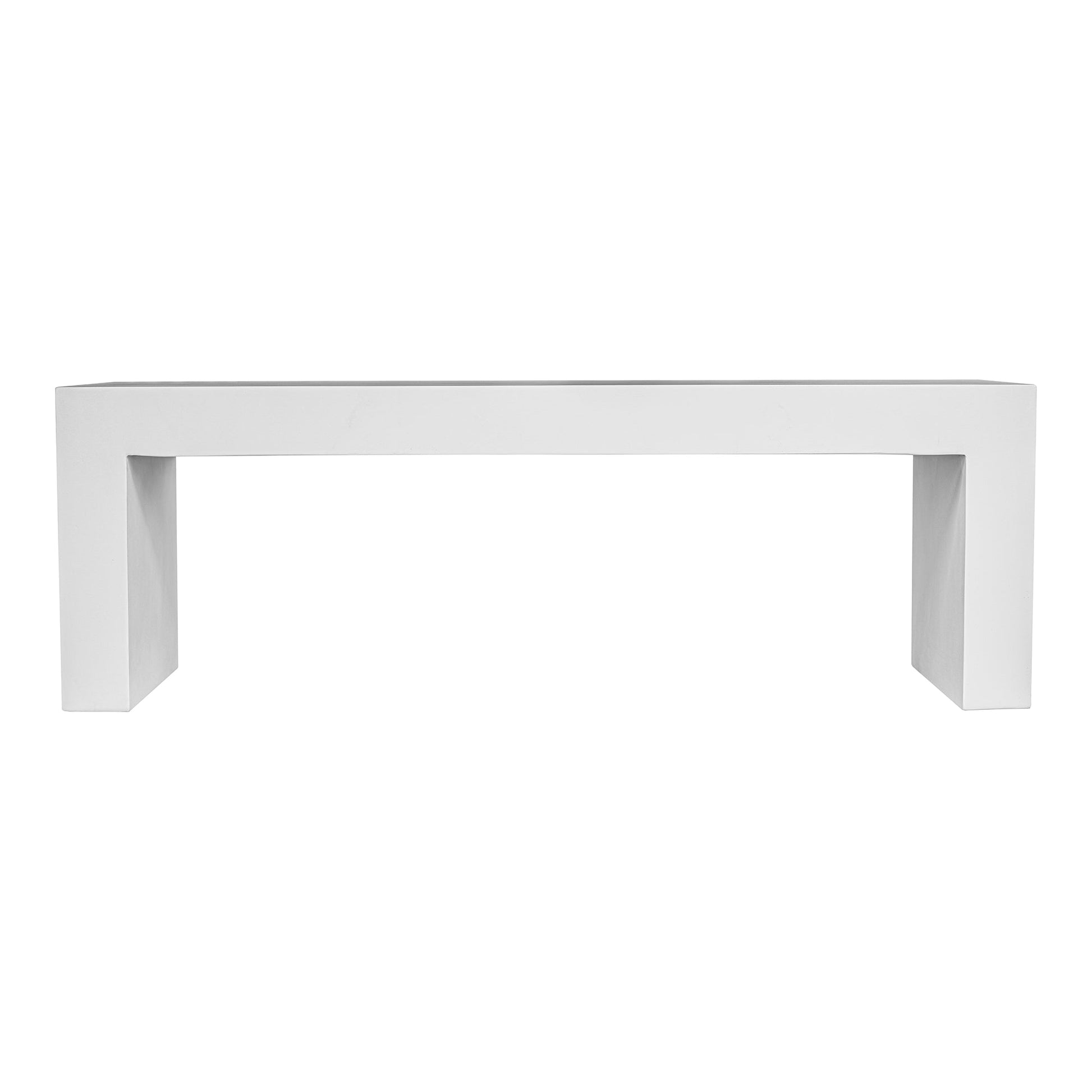 LAZARUS OUTDOOR BENCH WHITE-0