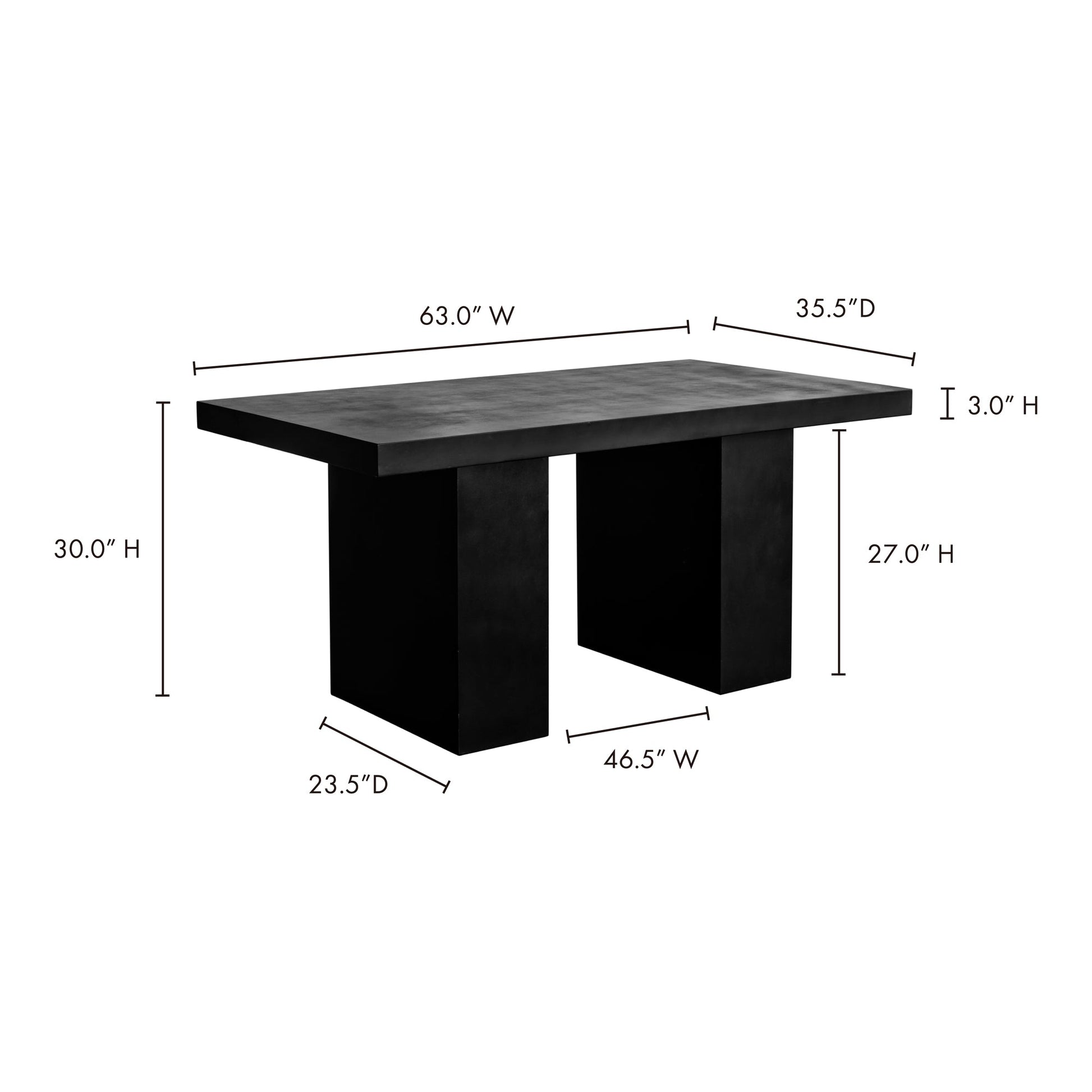 AURELIUS 2 OUTDOOR DINING TABLE BLACK-5