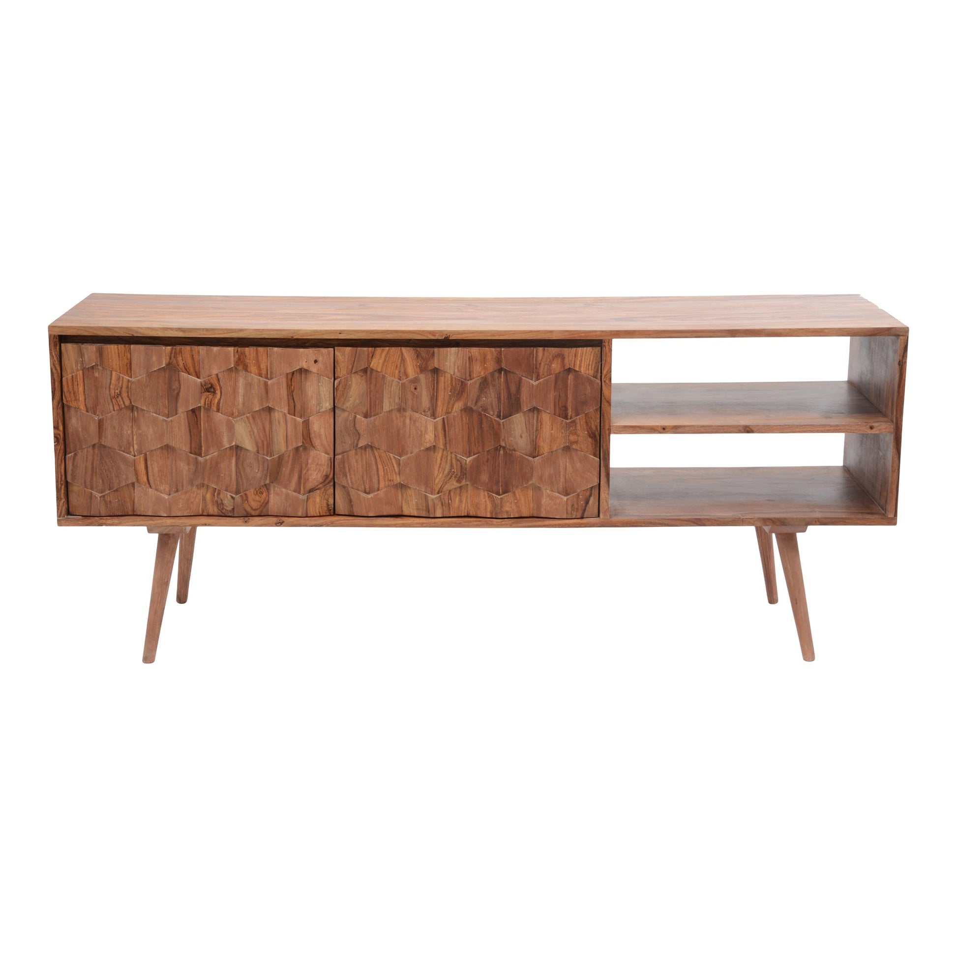 O2 TV CABINET BROWN-1