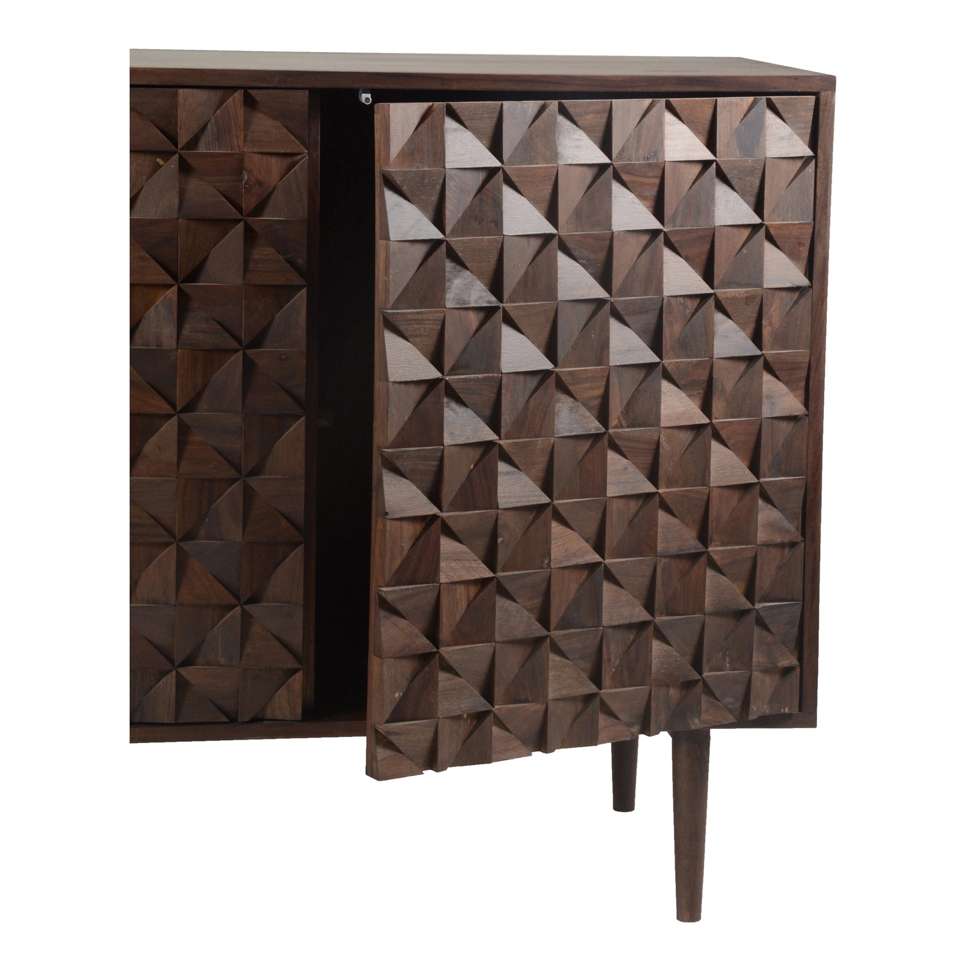 PABLO 3 DOOR SIDEBOARD BROWN-4