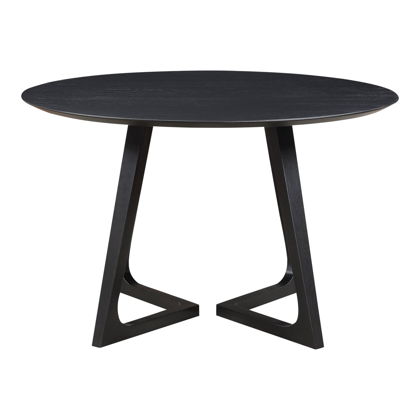 GODENZA DINING TABLE ROUND BLACK ASH-0