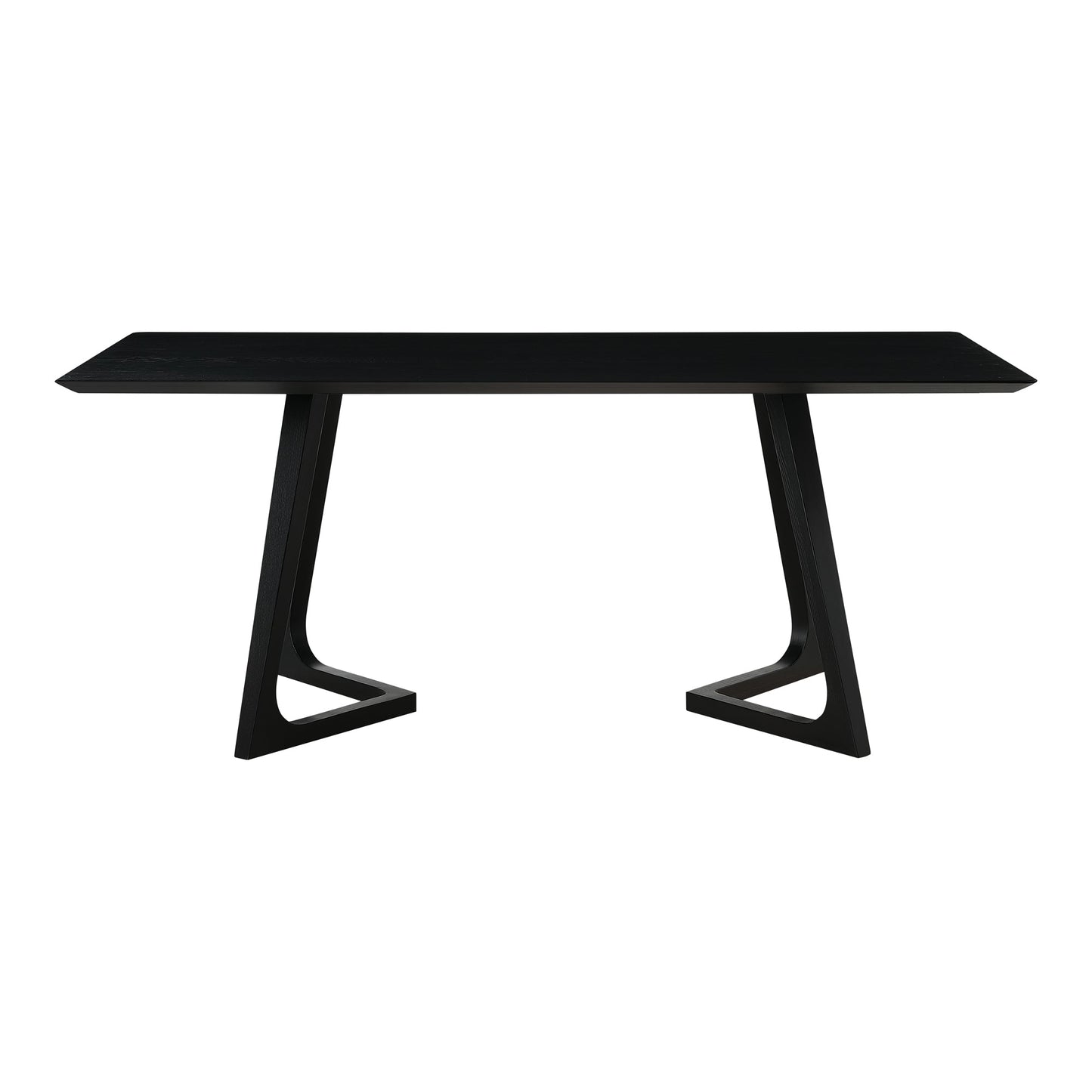 GODENZA DINING TABLE RECTANGULAR BLACK ASH-0