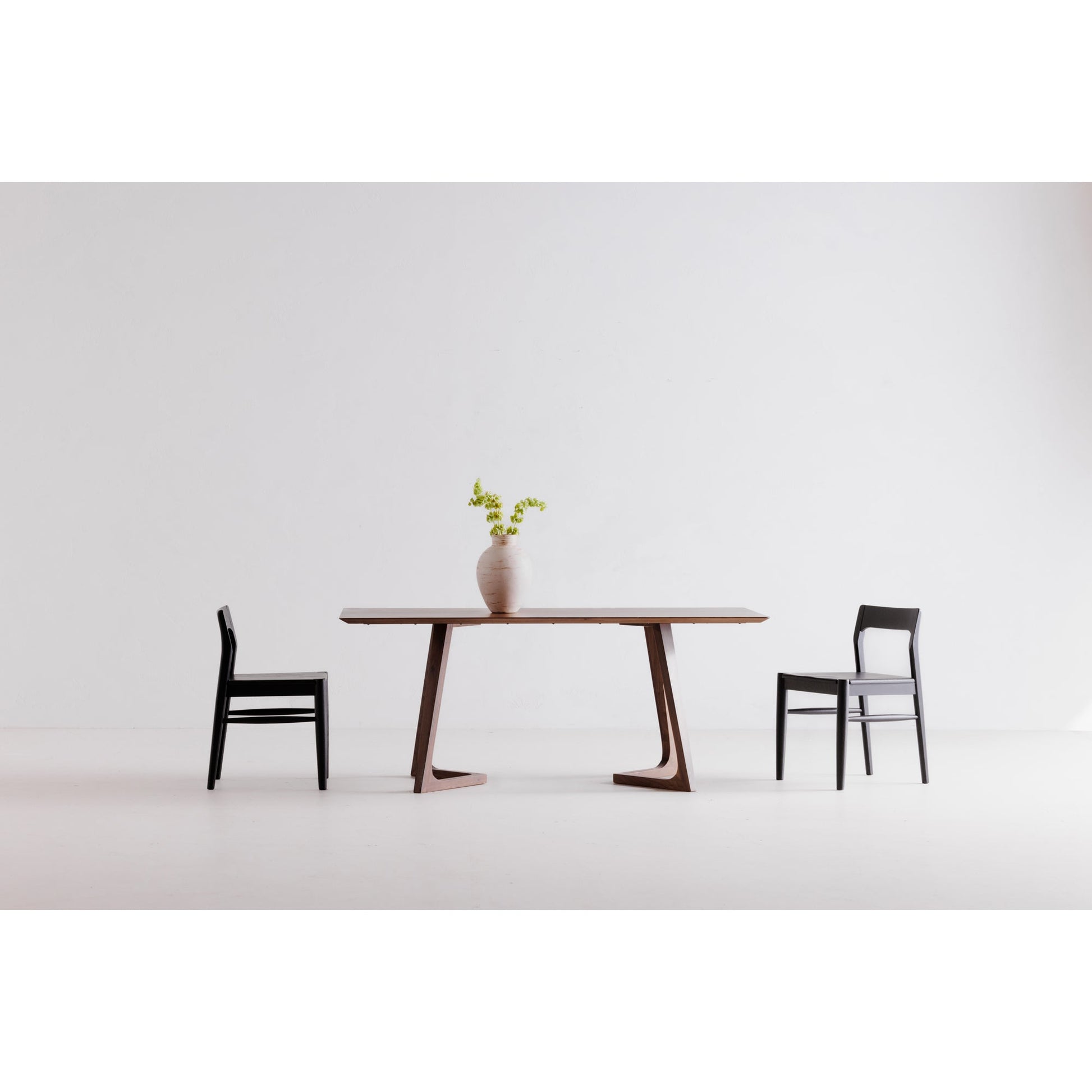 GODENZA DINING TABLE RECTANGULAR WALNUT-9