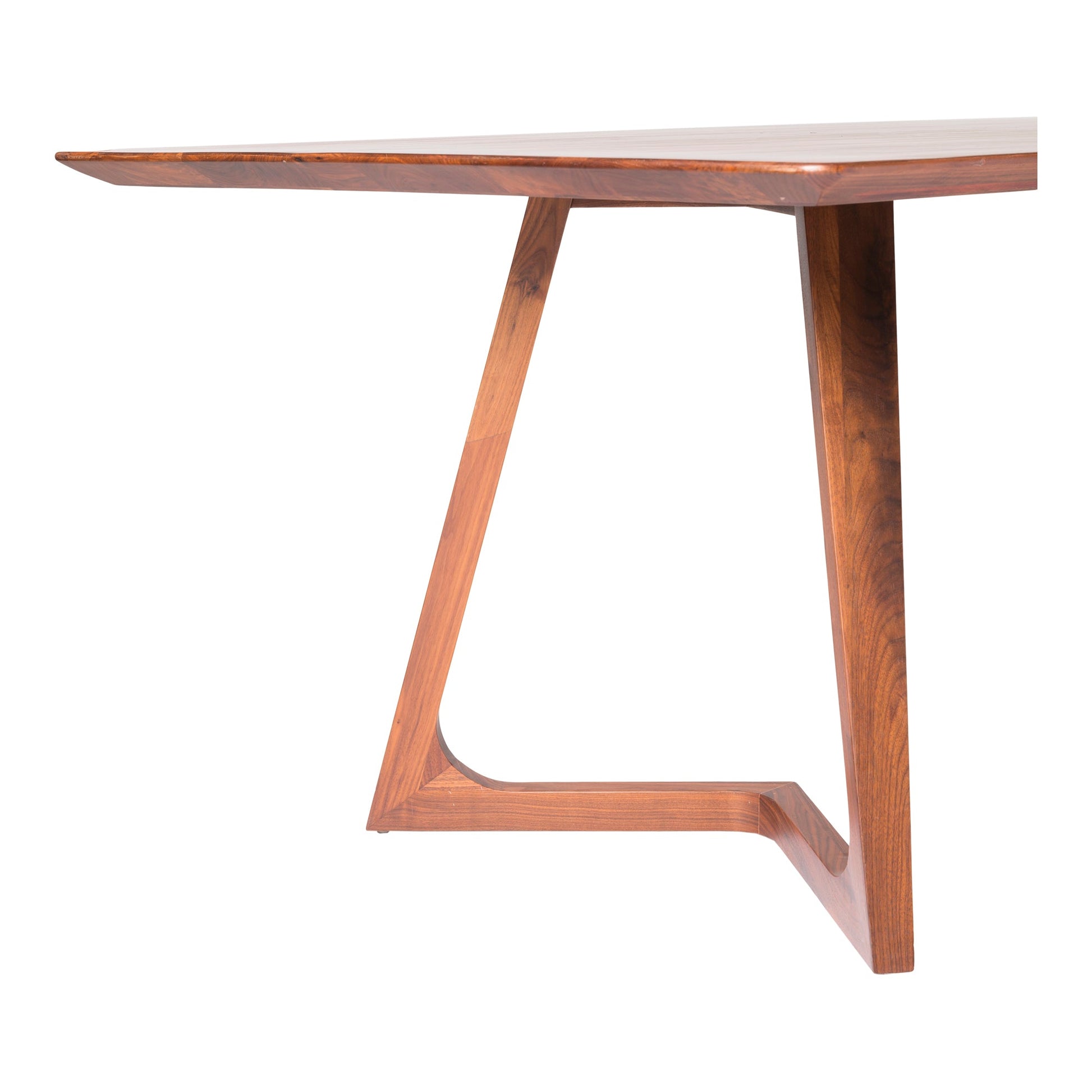 GODENZA DINING TABLE RECTANGULAR WALNUT-4