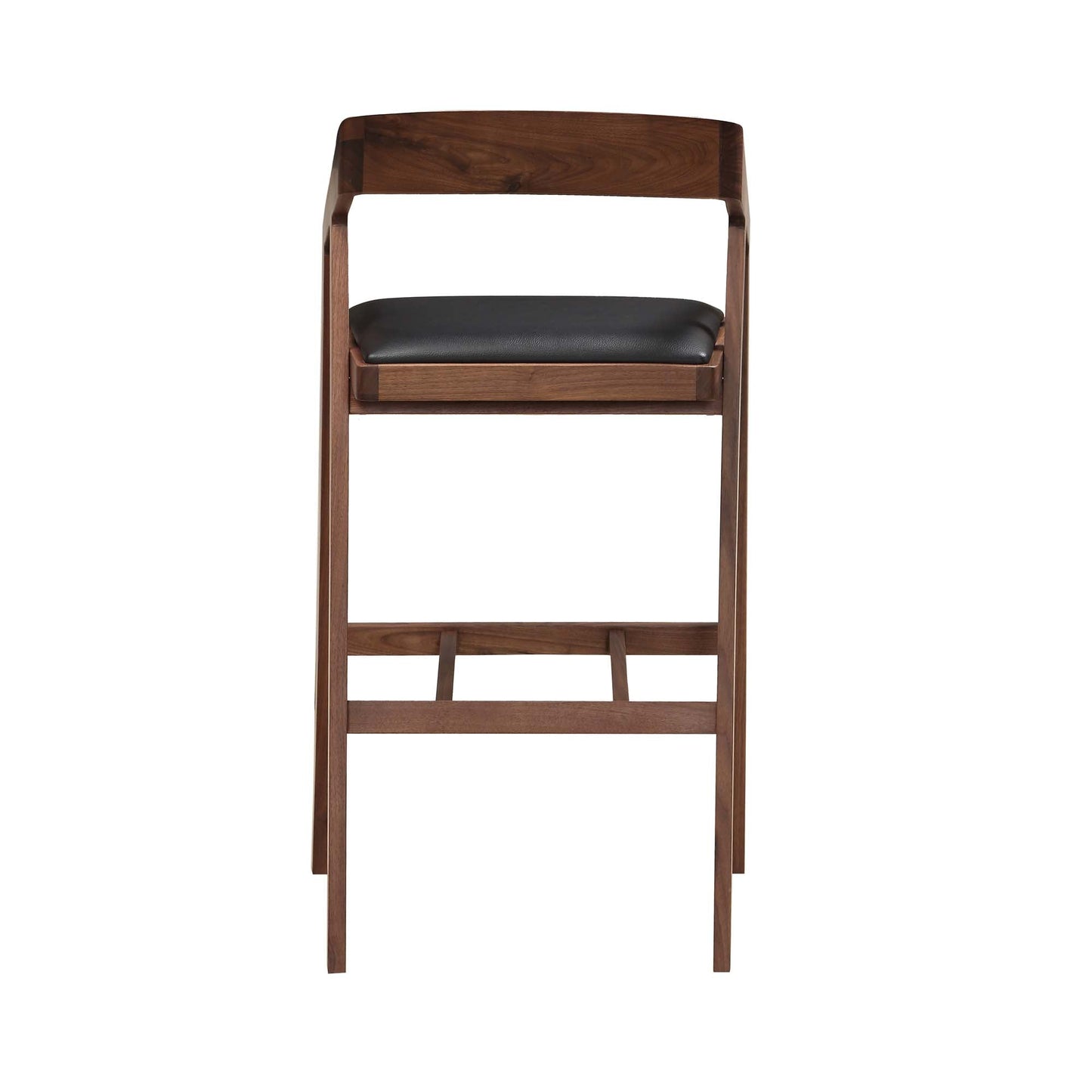 PADMA BARSTOOL BLACK VEGAN LEATHER-2