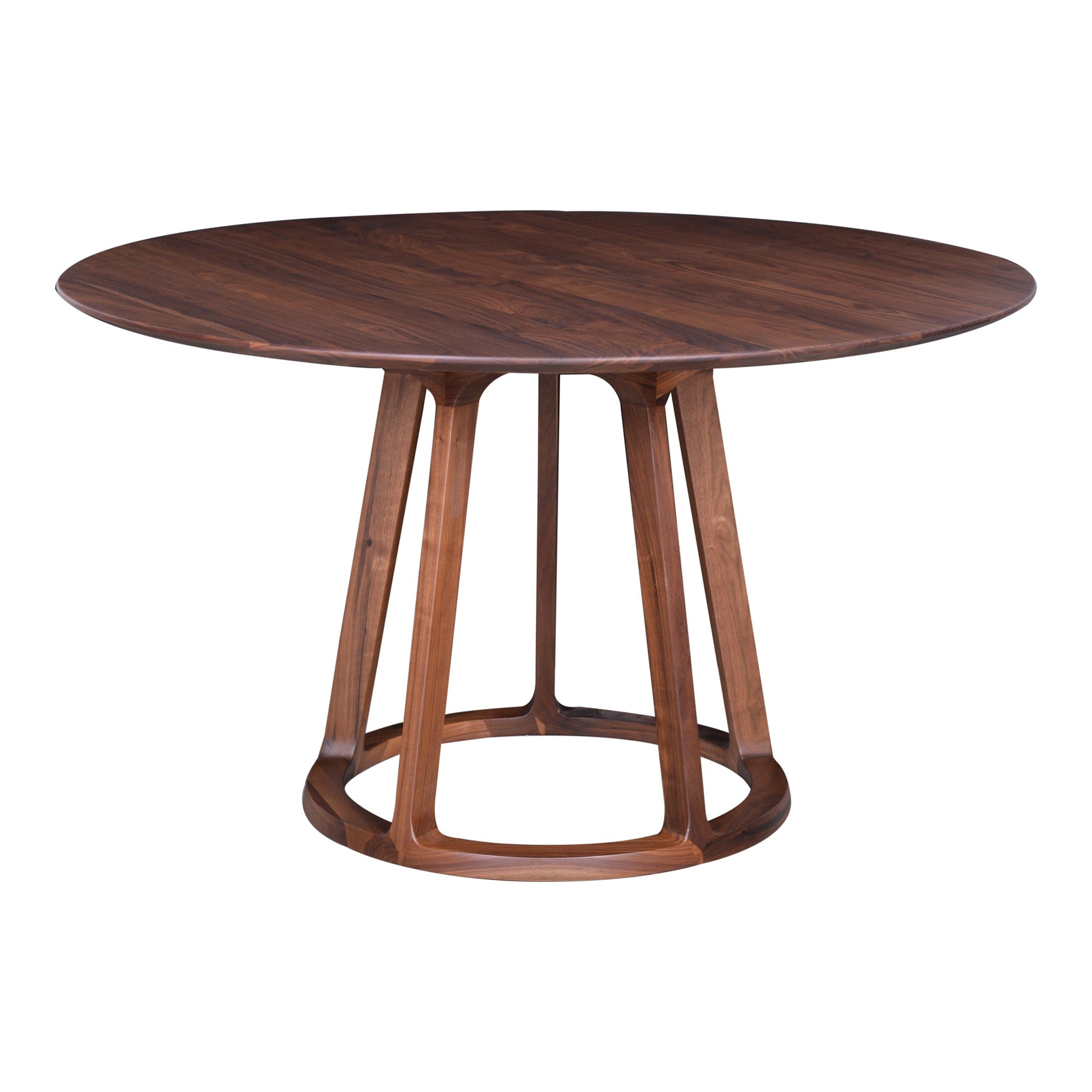 ALDO ROUND DINING TABLE WALNUT-0