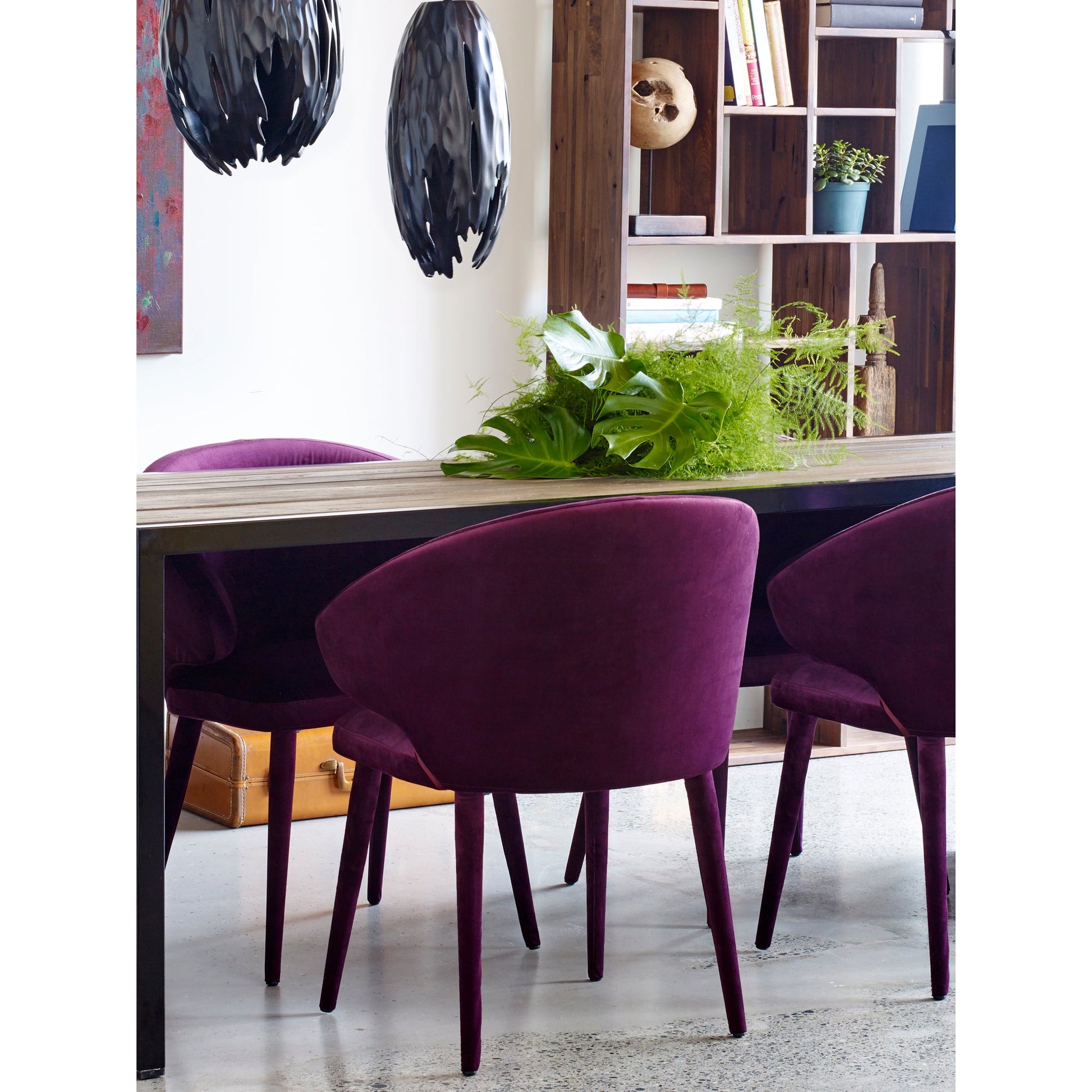 STEWART DINING CHAIR PURPLE-3