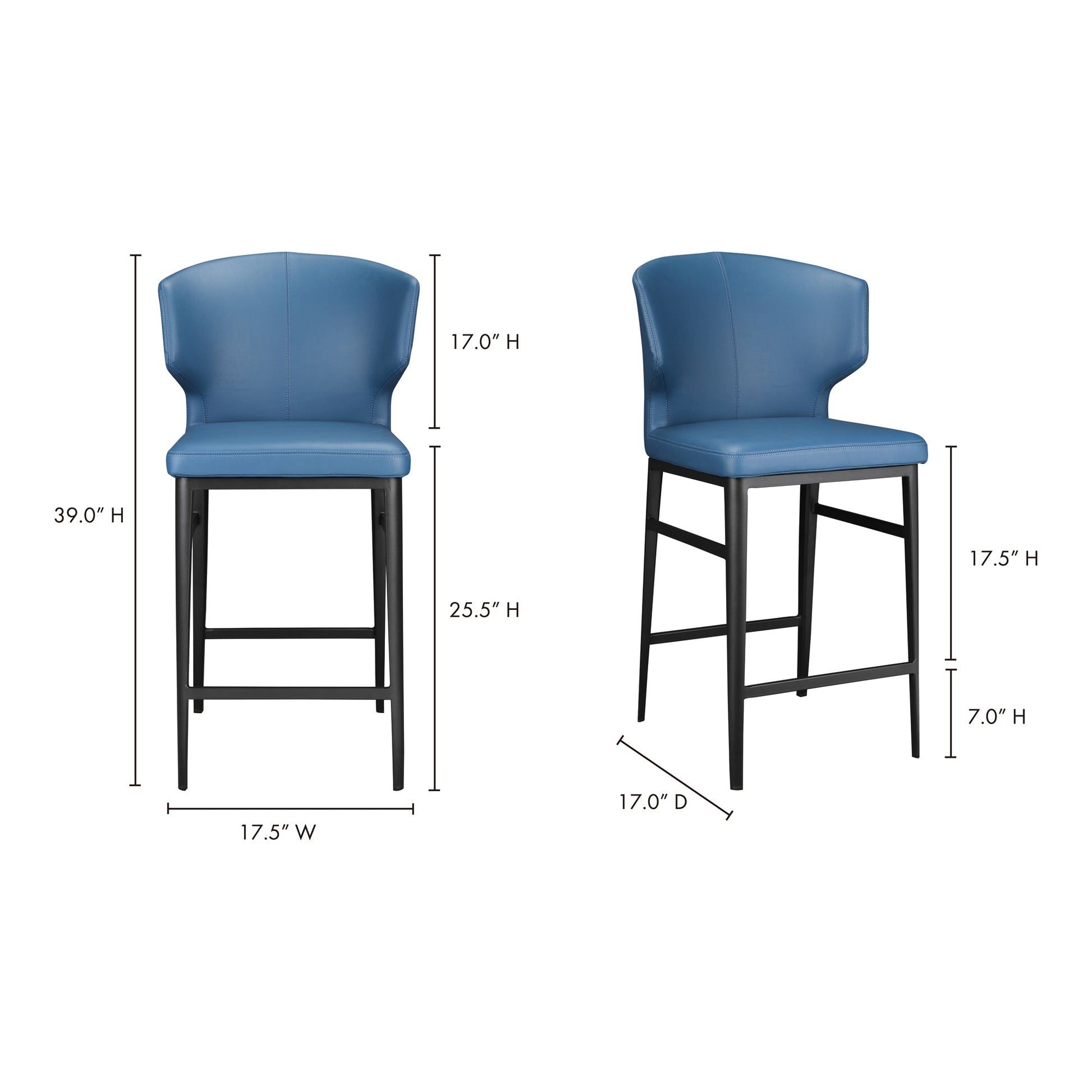 DELANEY COUNTER STOOL STEEL BLUE-3