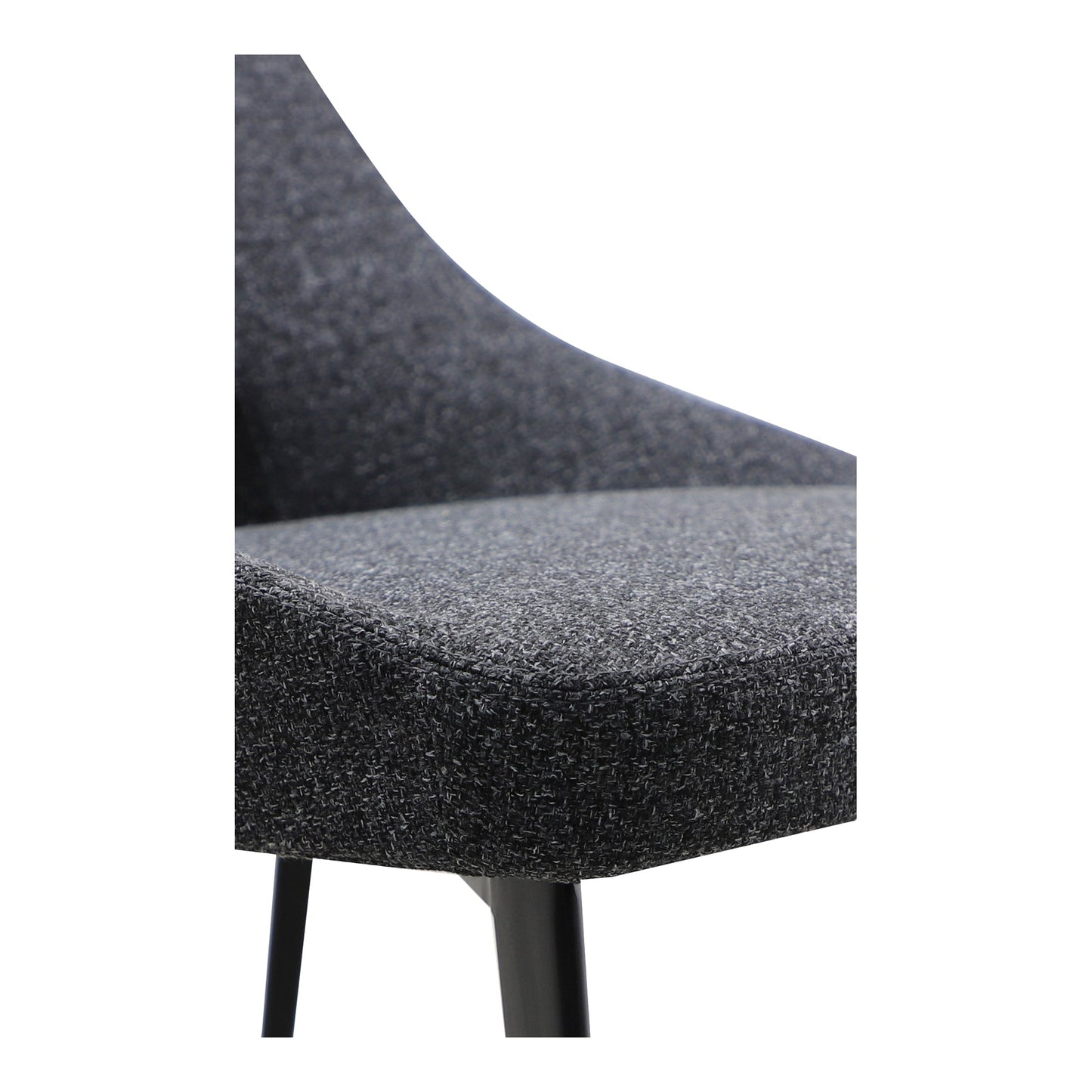 TIZZ DINING CHAIR DARK GREY-4