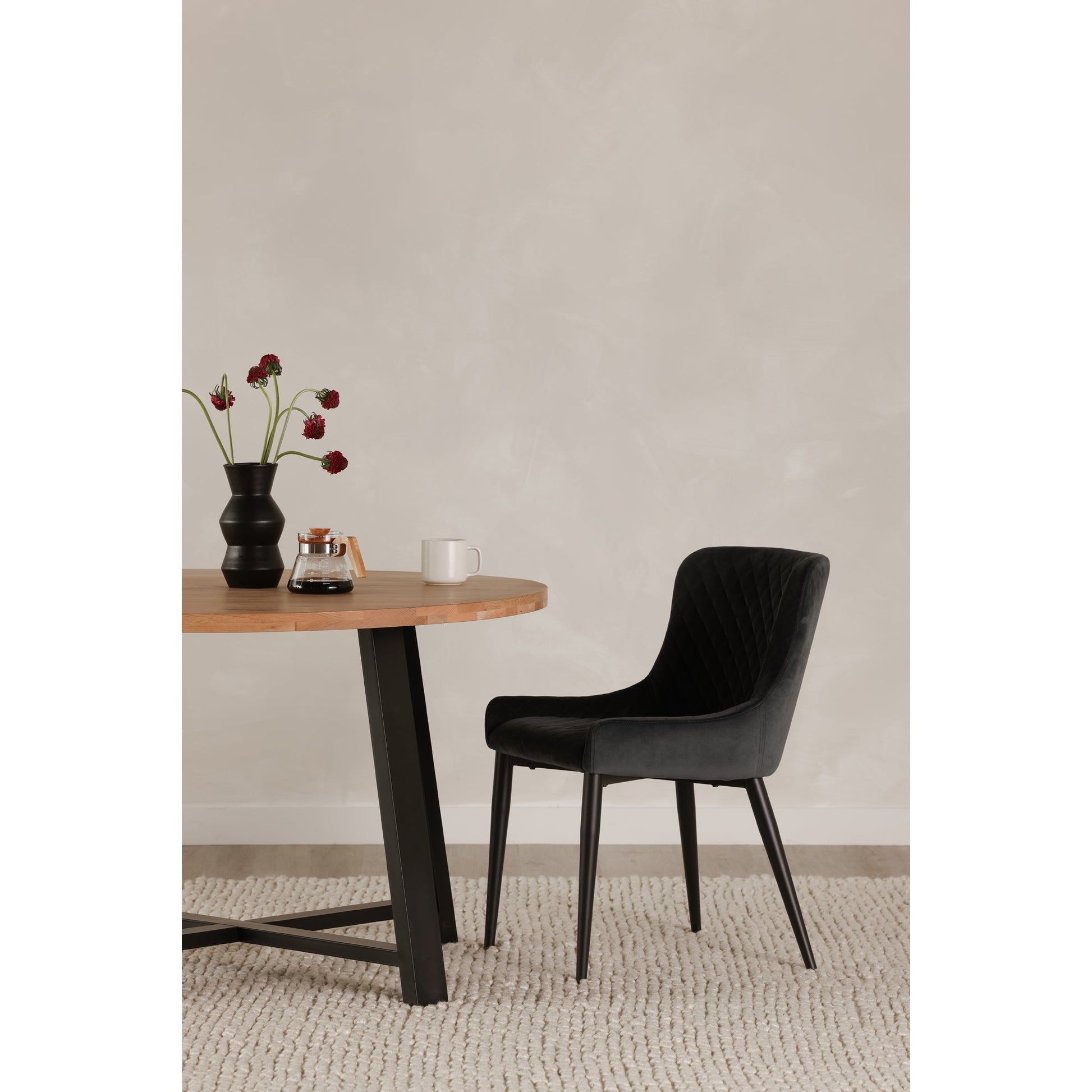 ETTA DINING CHAIR DARK GREY-5