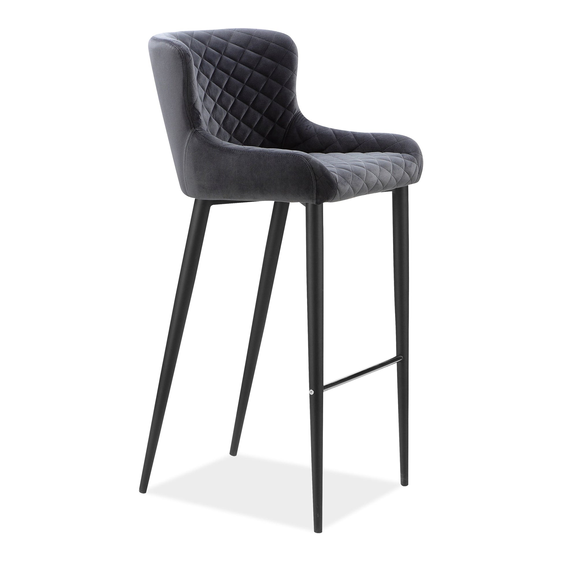 ETTA COUNTER STOOL DARK GREY-4