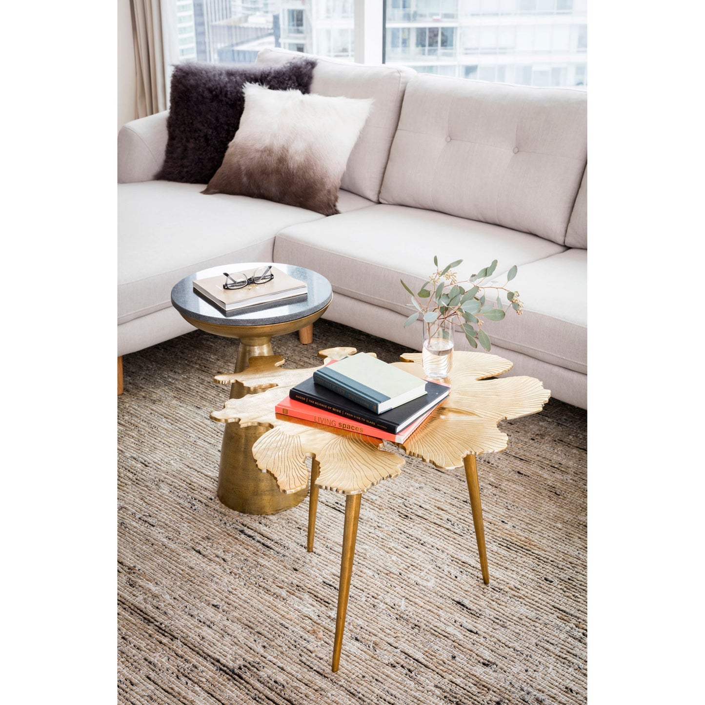 AMOEBA SIDE TABLE GOLD-3