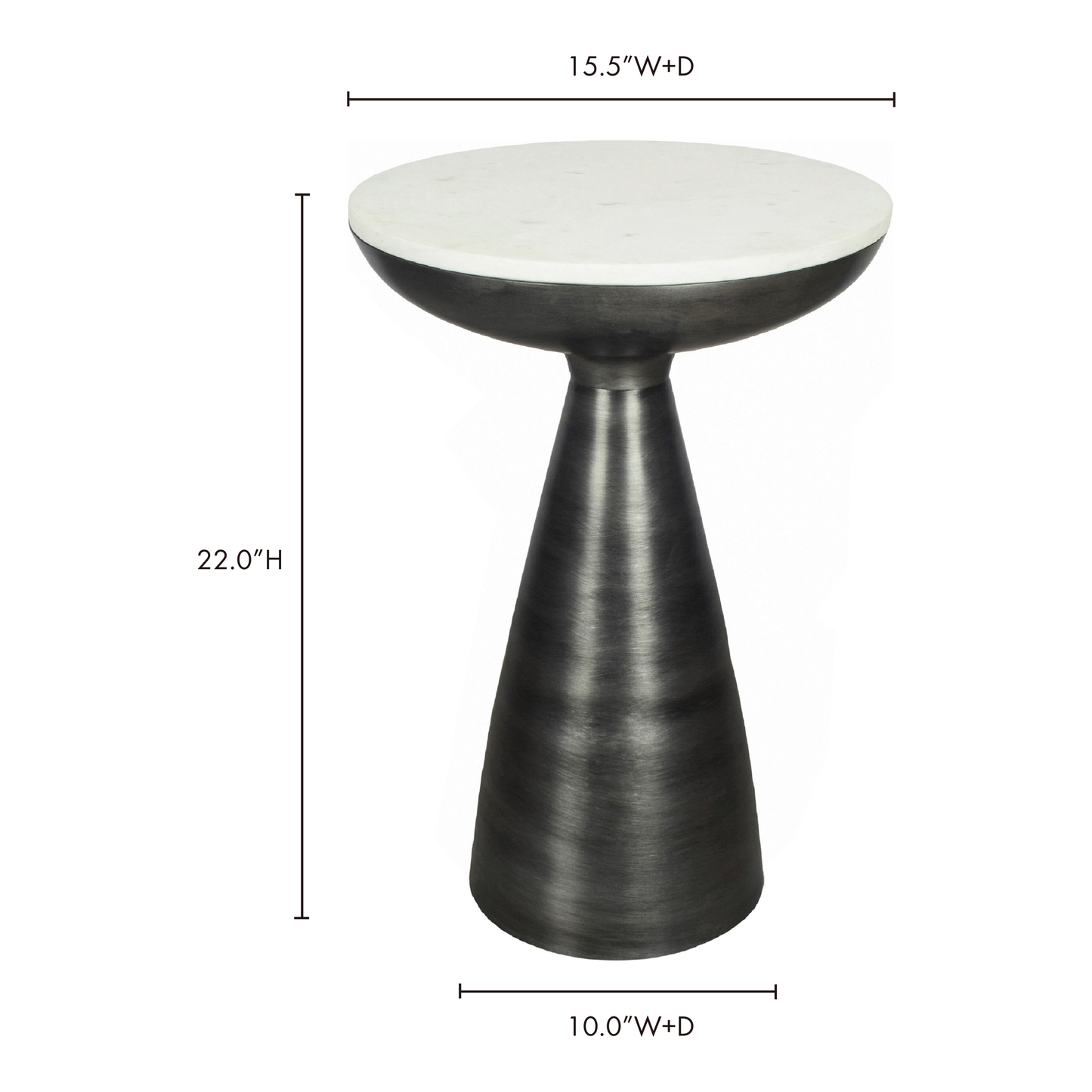 FONT SIDE TABLE WHITE MARBLE-4