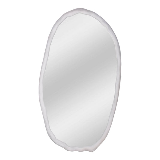 FOUNDRY MIRROR OVAL WHITE-0