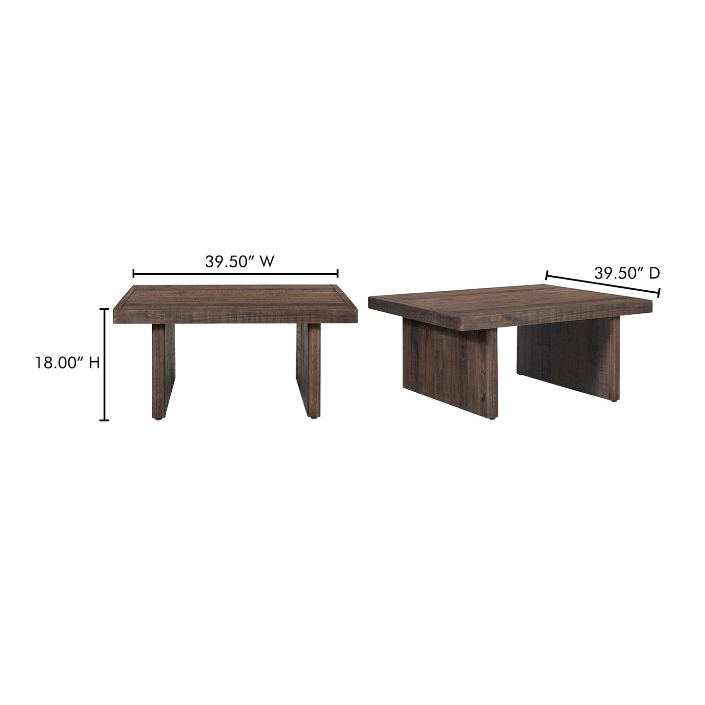 MONTEREY SQUARE COFFEE TABLE AGED BROWN-8