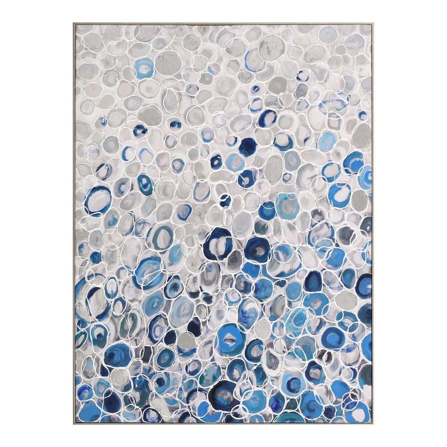 **BLUE BUBBLES WALL Décor-0