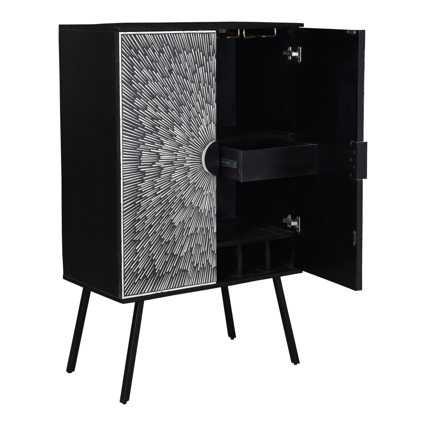 SUNBURST WINE CABINET-3