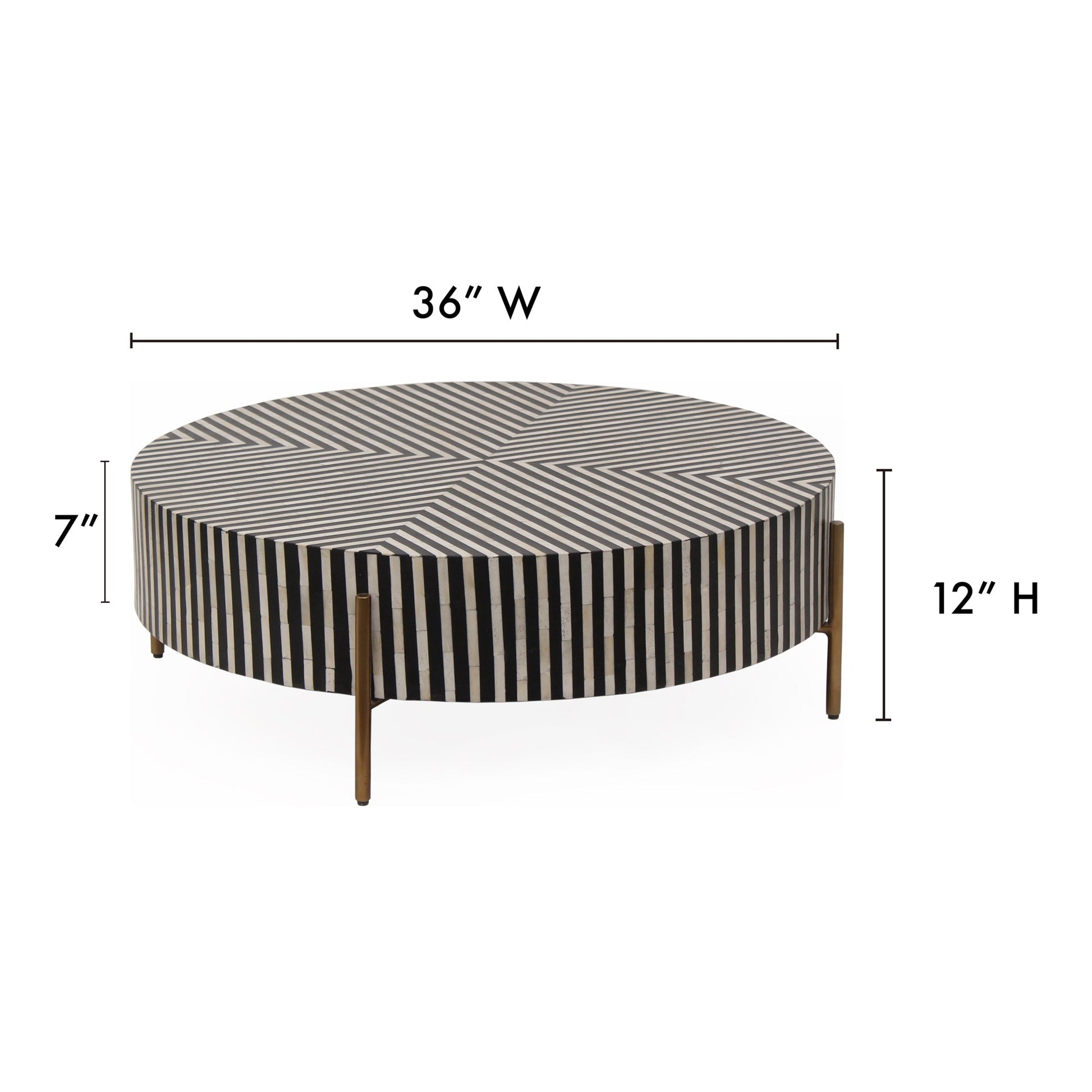 CHAMEAU COFFEE TABLE SMALL-7