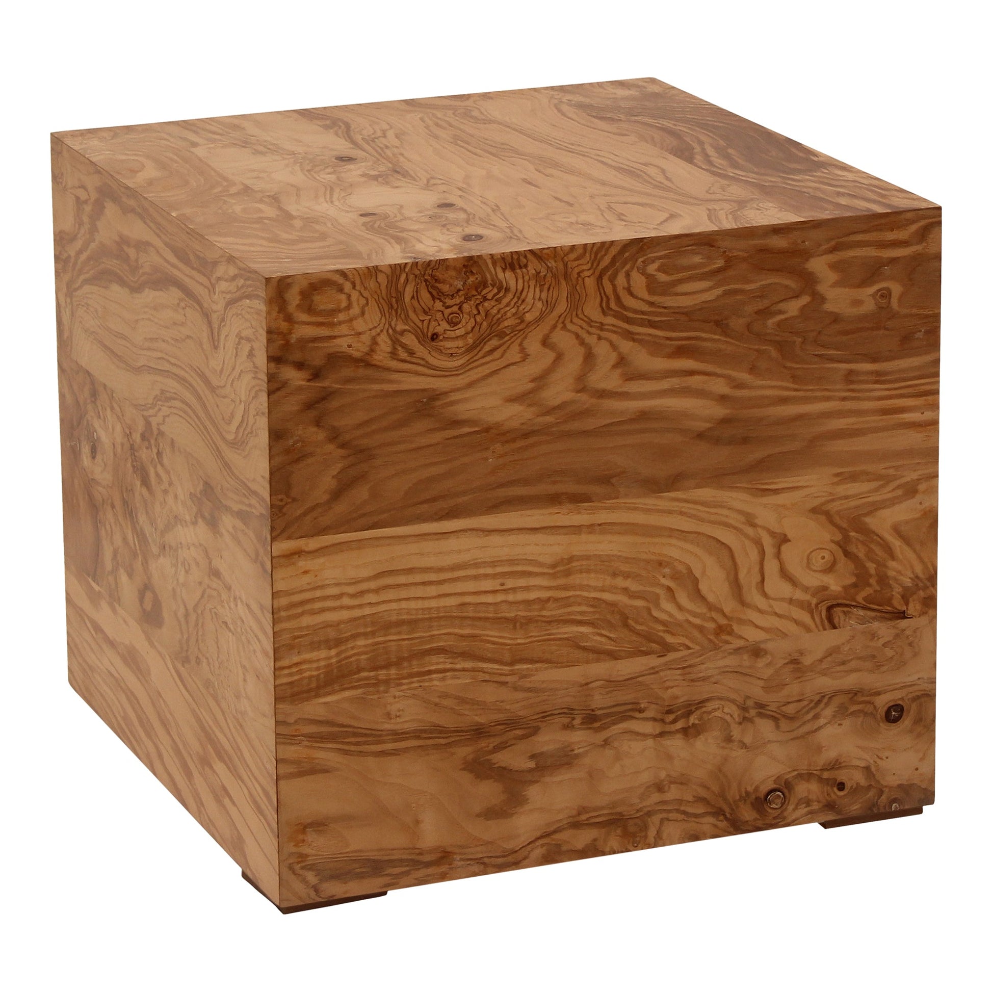 NASH SIDE TABLE HONEY BROWN BURL-1