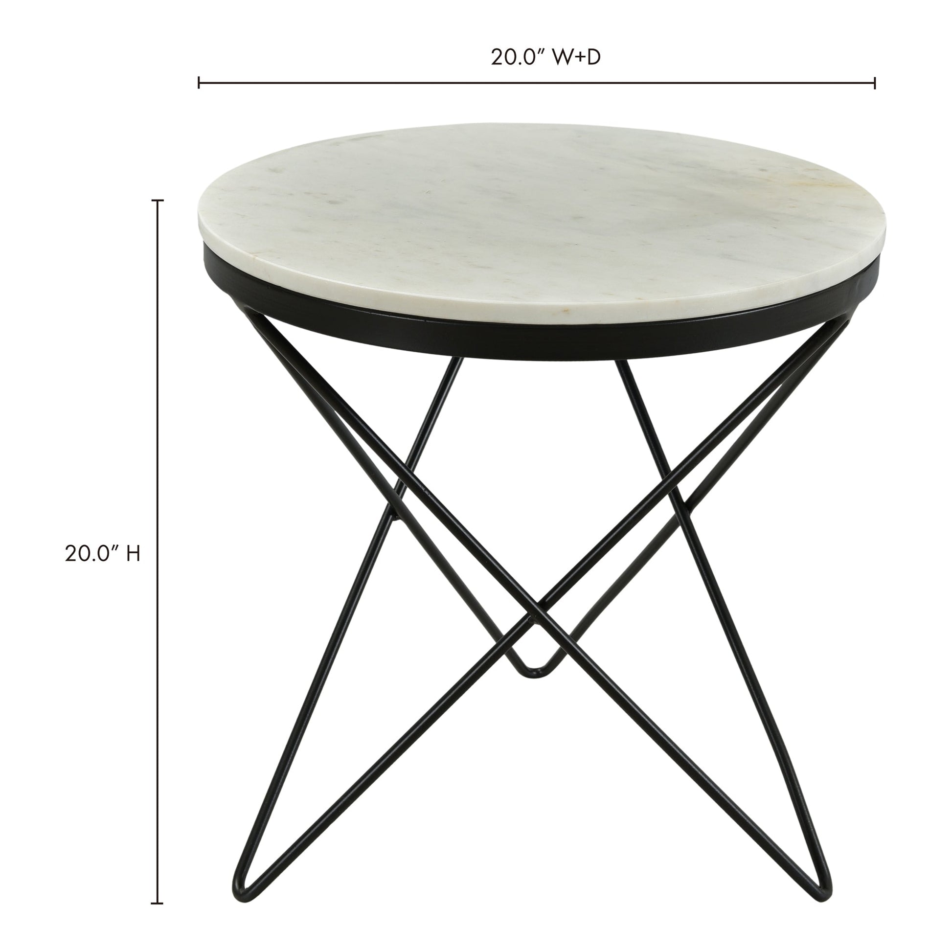 HALEY SIDE TABLE BLACK BASE-6