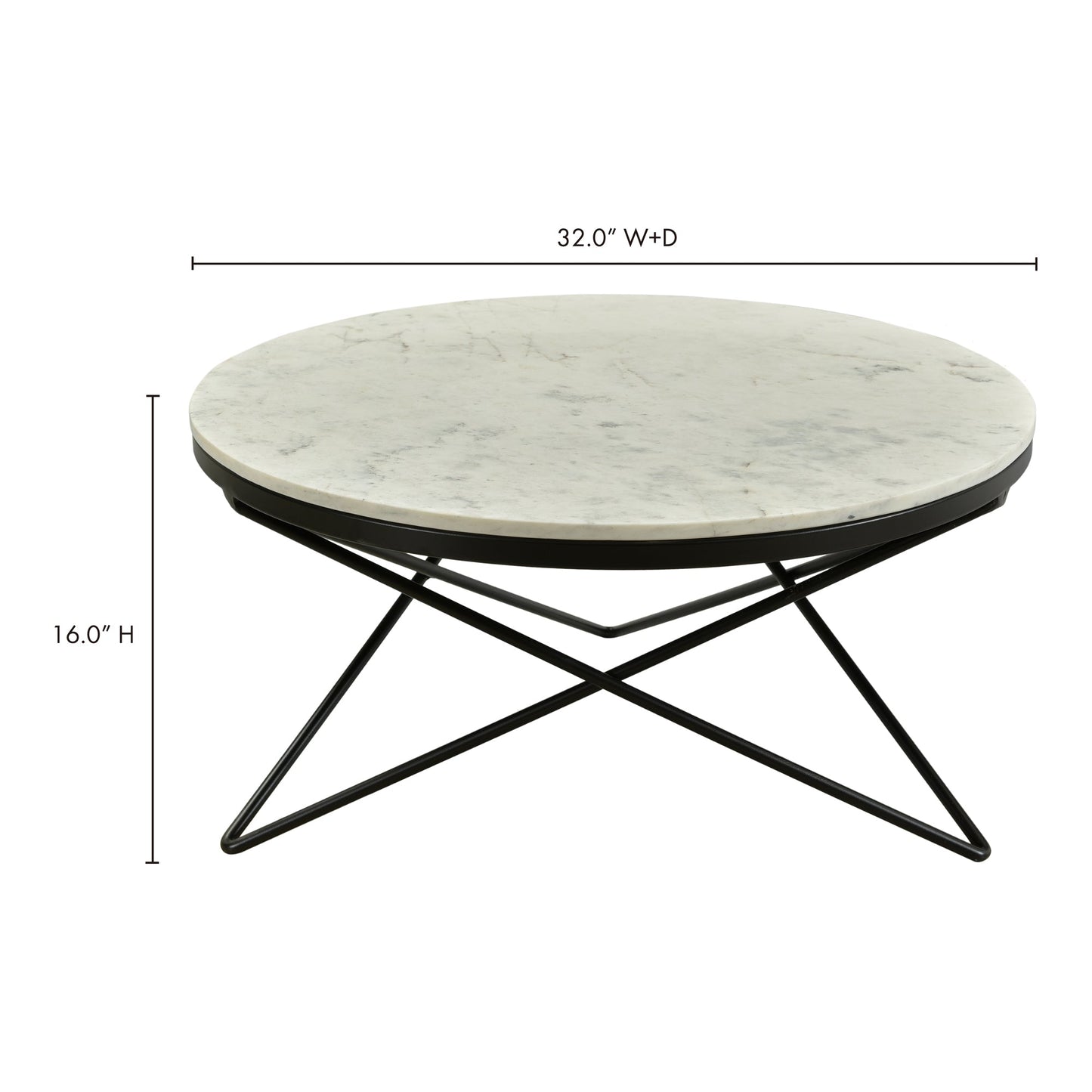 HALEY COFFEE TABLE BLACK BASE-6