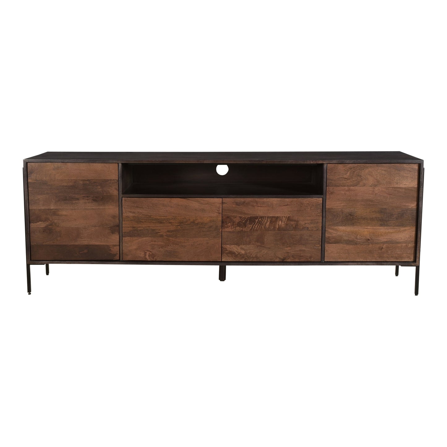 TOBIN ENTERTAINMENT UNIT BROWN-0