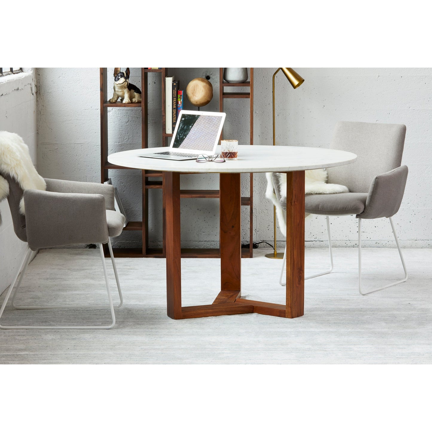 JINXX DINING TABLE BROWN-4