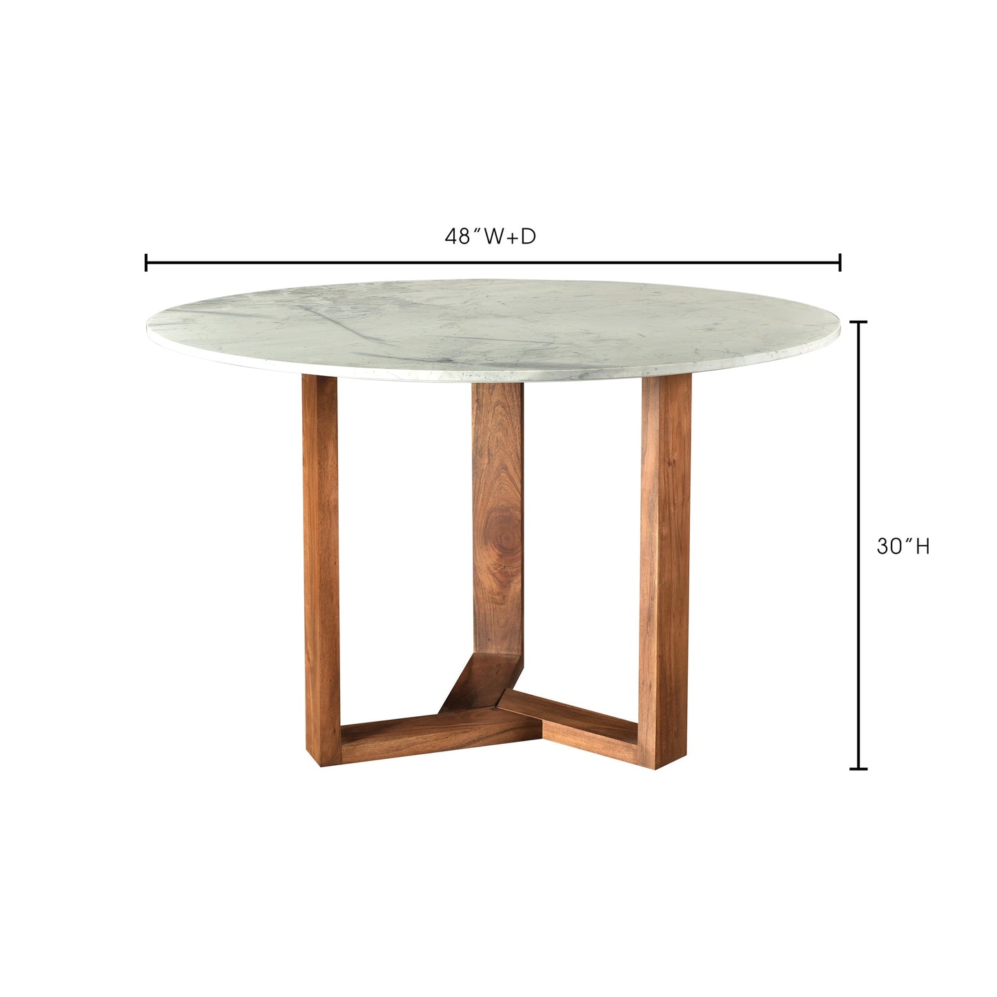 JINXX DINING TABLE BROWN-8