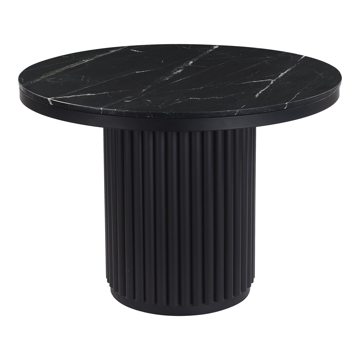 TOWER DINING TABLE BLACK MARBLE-1