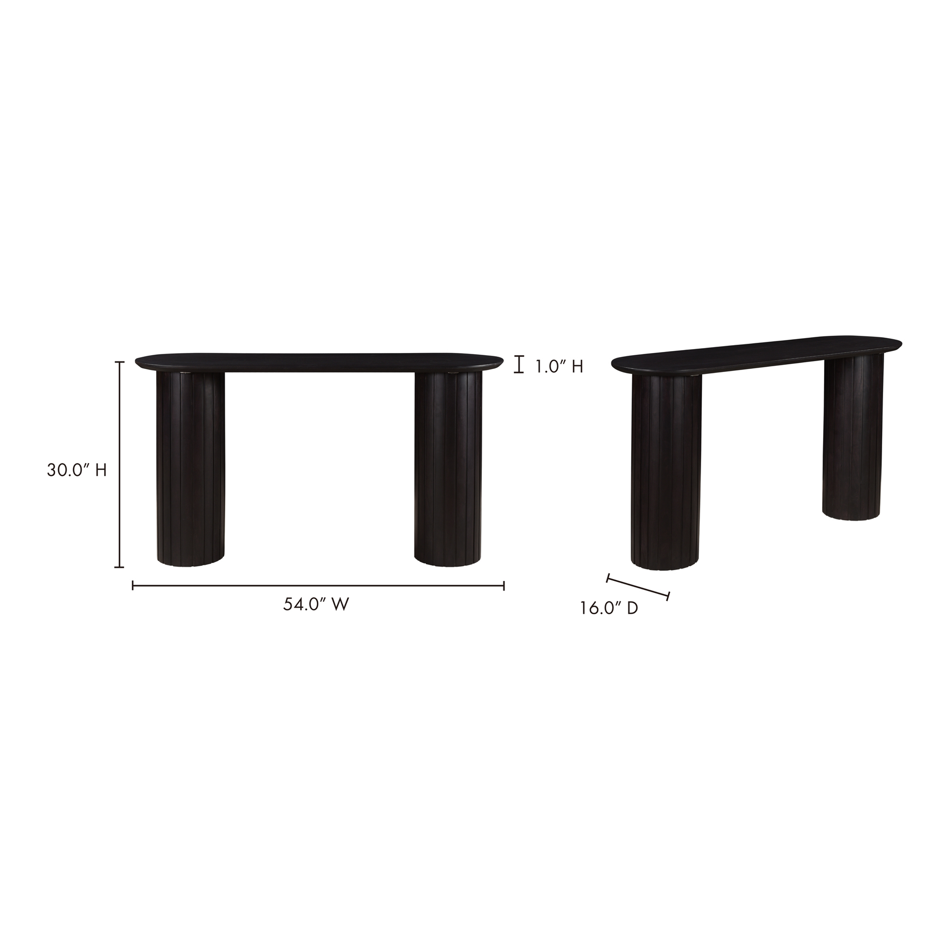 POVERA CONSOLE TABLE BLACK-7