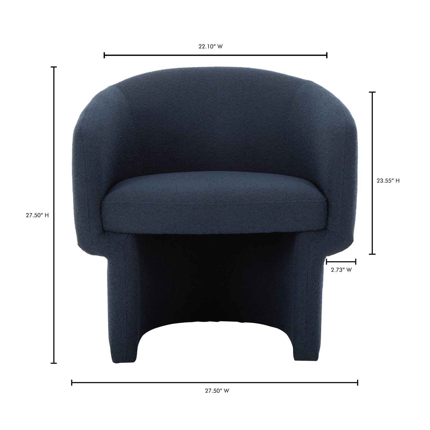 FRANCO CHAIR DARK INDIGO-9